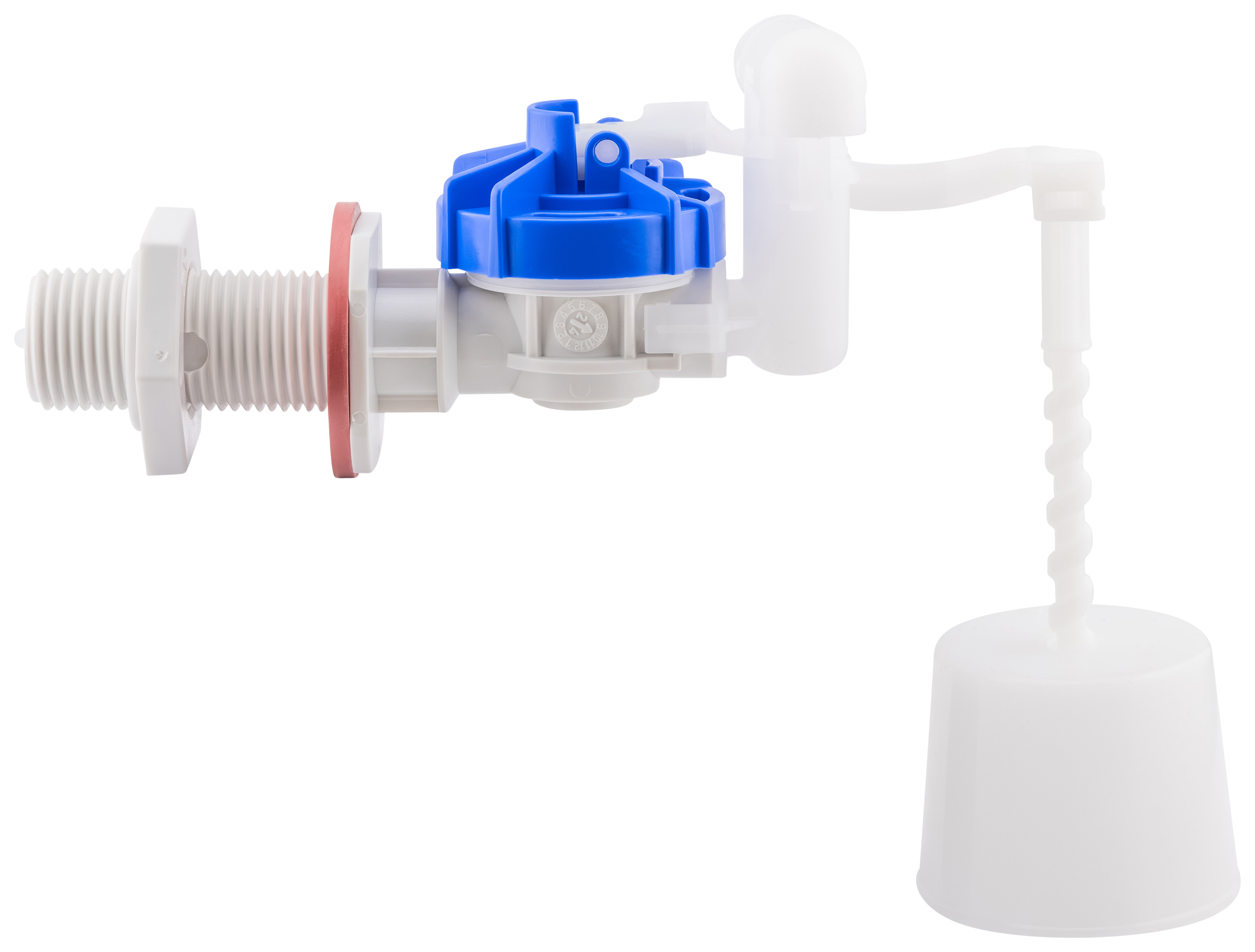 Torbeck White Side Entry Cistern Fill Valve - 12.7mm