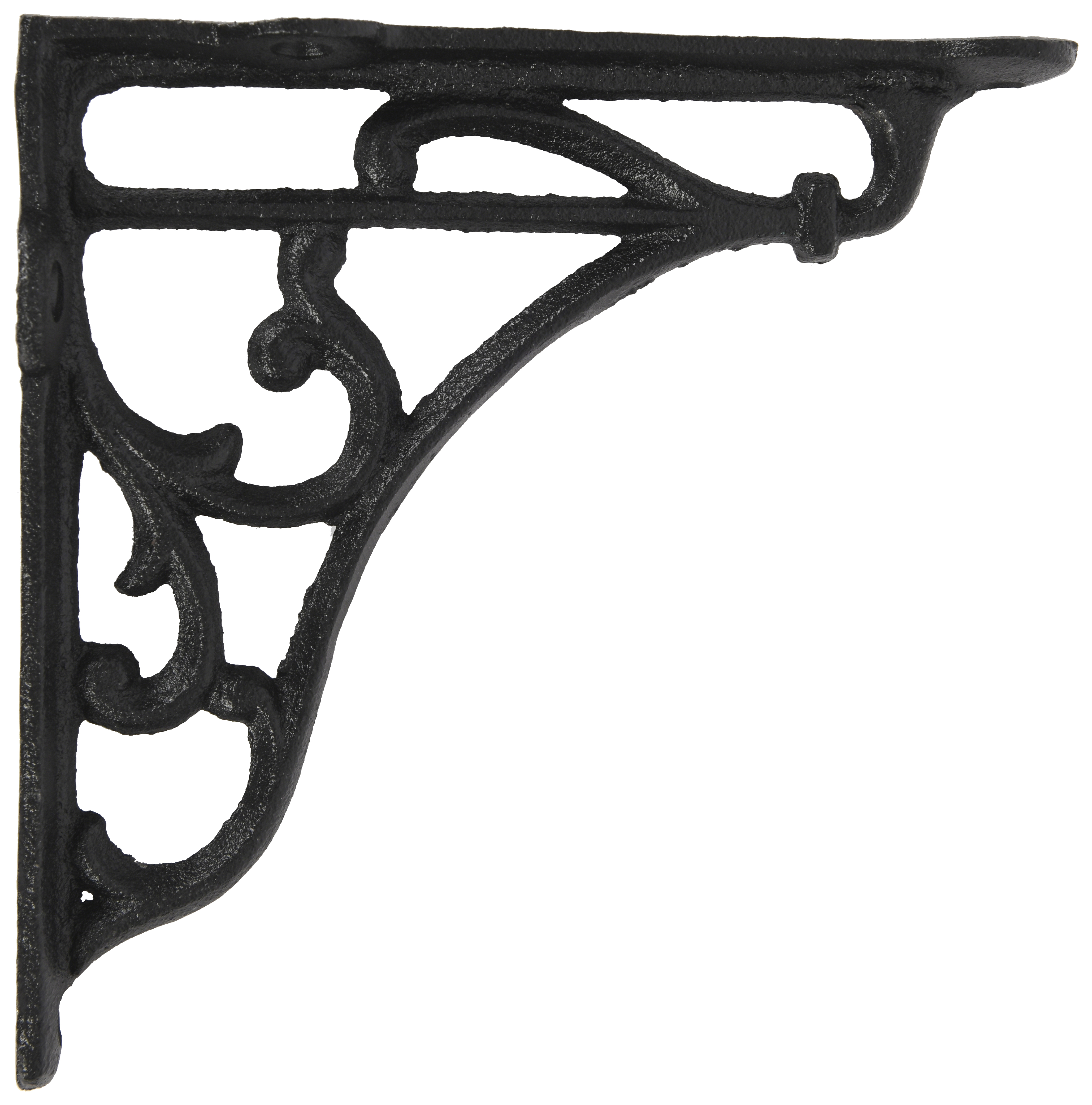Ornate Black Railway Bracket 200 x 200mm