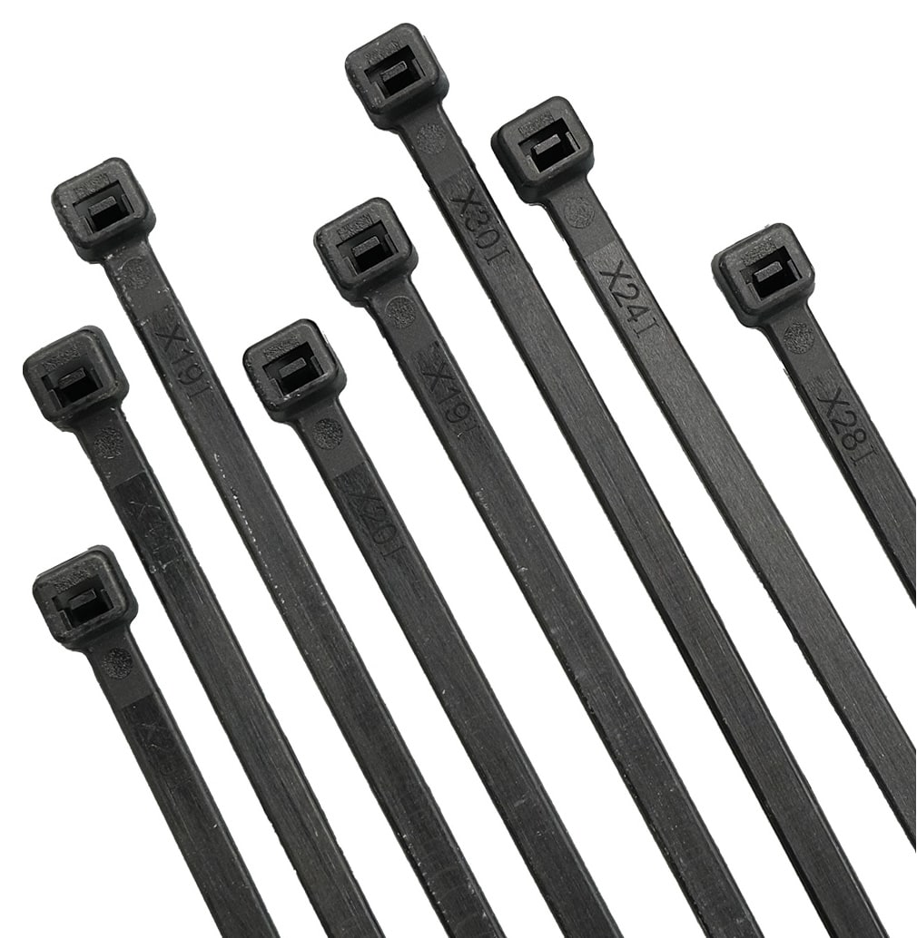 Deta Black Nylon Cable Tie 4.8 x 300mm - Pack of 100