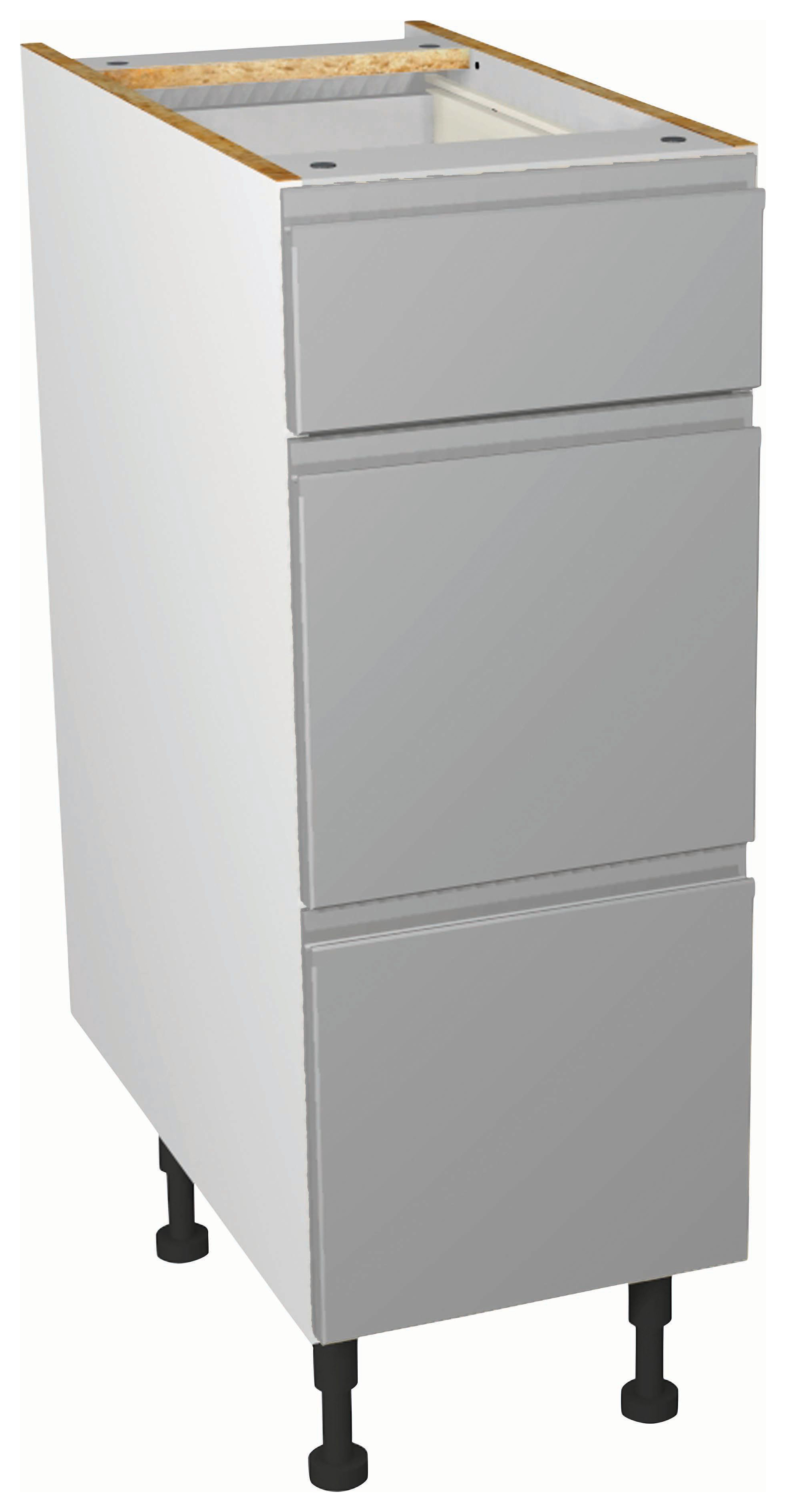 Wickes Madison Grey Drawer Unit - 300mm