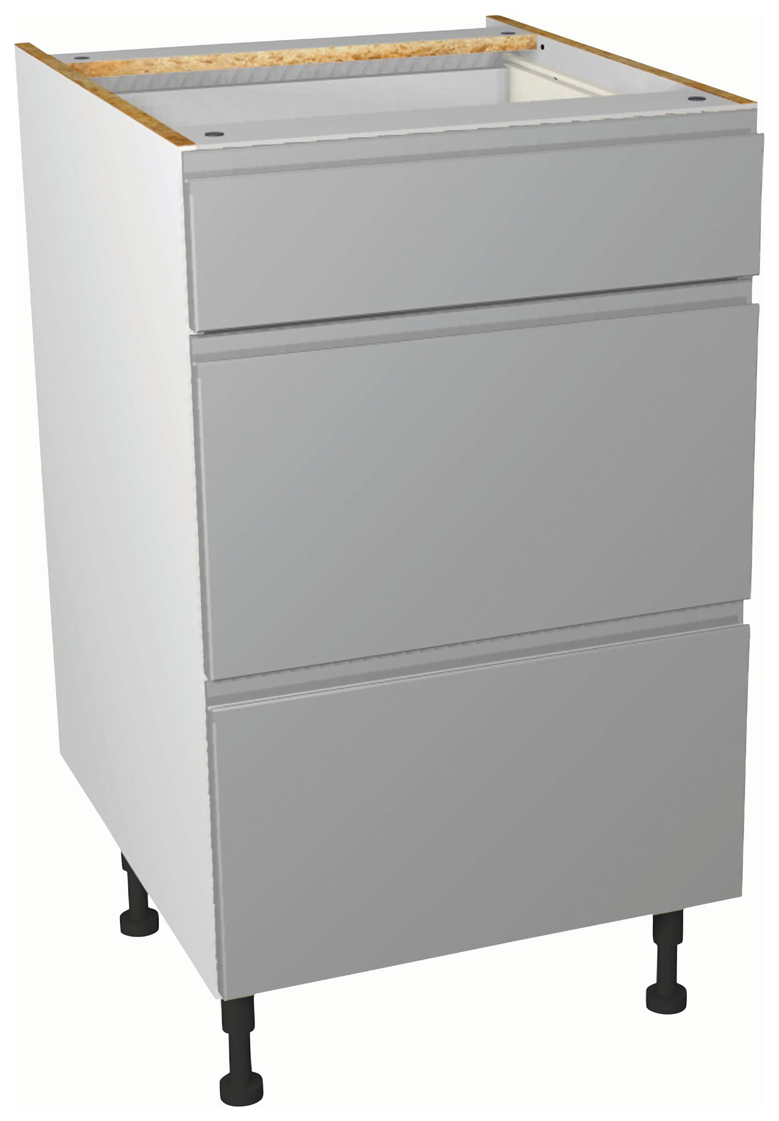 Wickes Madison Grey Drawer Unit - 500mm