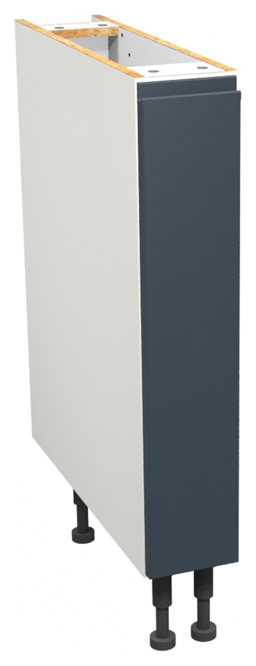 Wickes Madison Marine Blue Pull Out Base Unit - 150mm