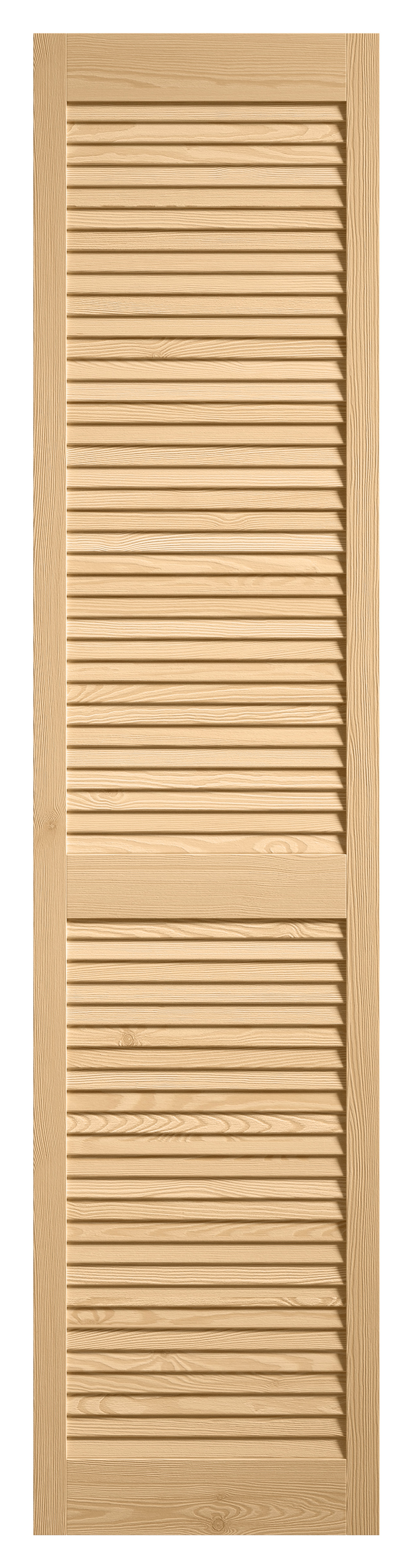 LPD Pine Closed Internal Louvre Door - 1981 x 381mm