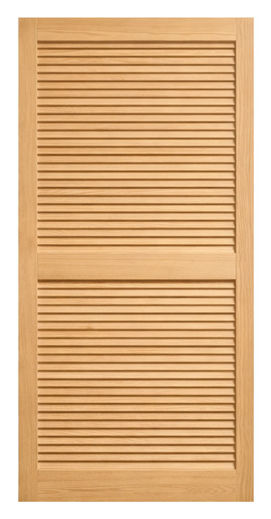 LPD Pine Closed Internal Louvre Door - 1981 x 610mm