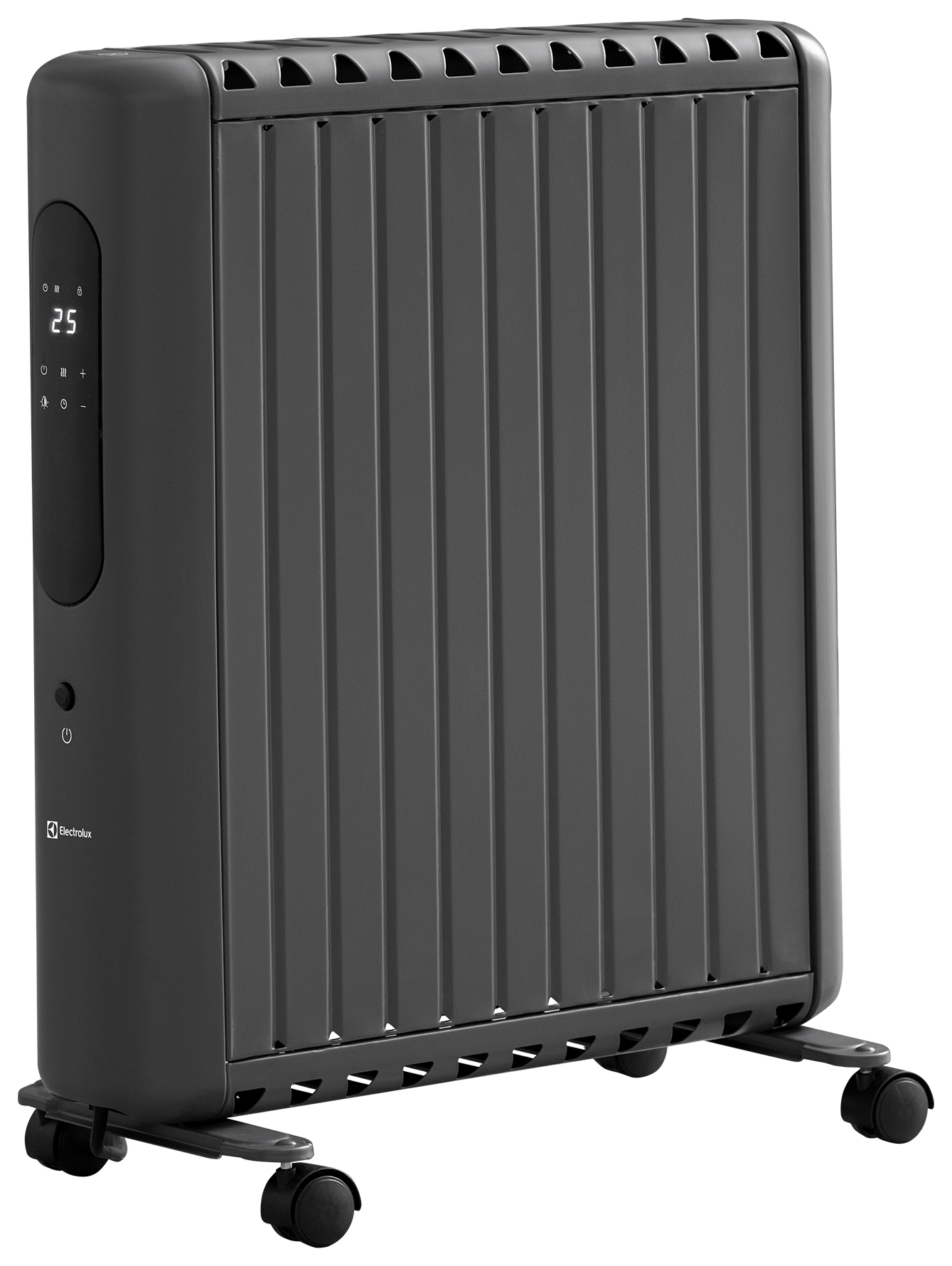 Electrolux 2500W Digital Close-Fin Oil Heater - Grey