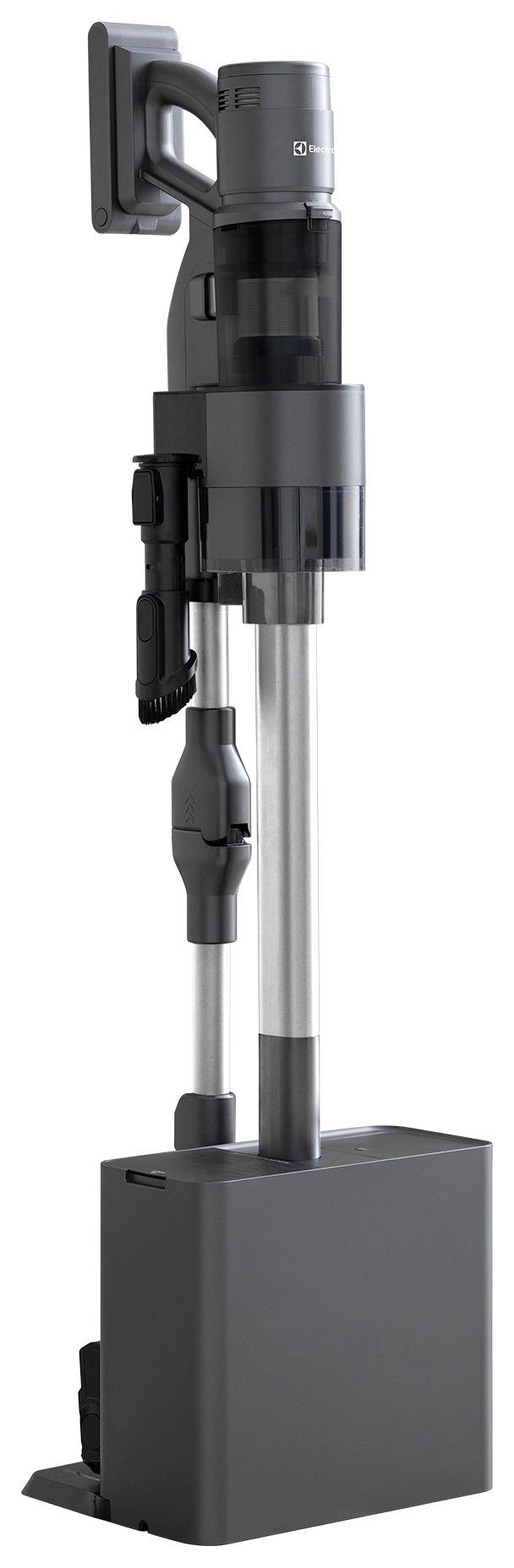 Electrolux Rechargeable Cordless Stick Vacuum Cleaner With Charging Station - Grey