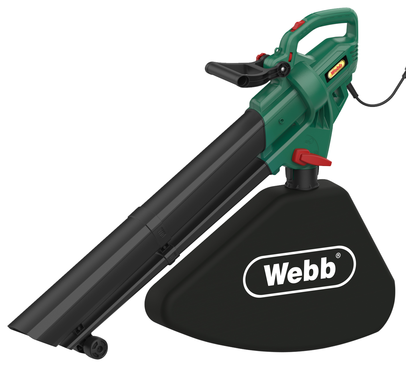 Webb Corded Garden Blower / Vac - 3300W