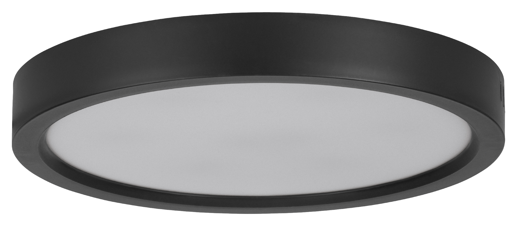 Eglo Basic Idun-E Flush Ceiling Light - Black