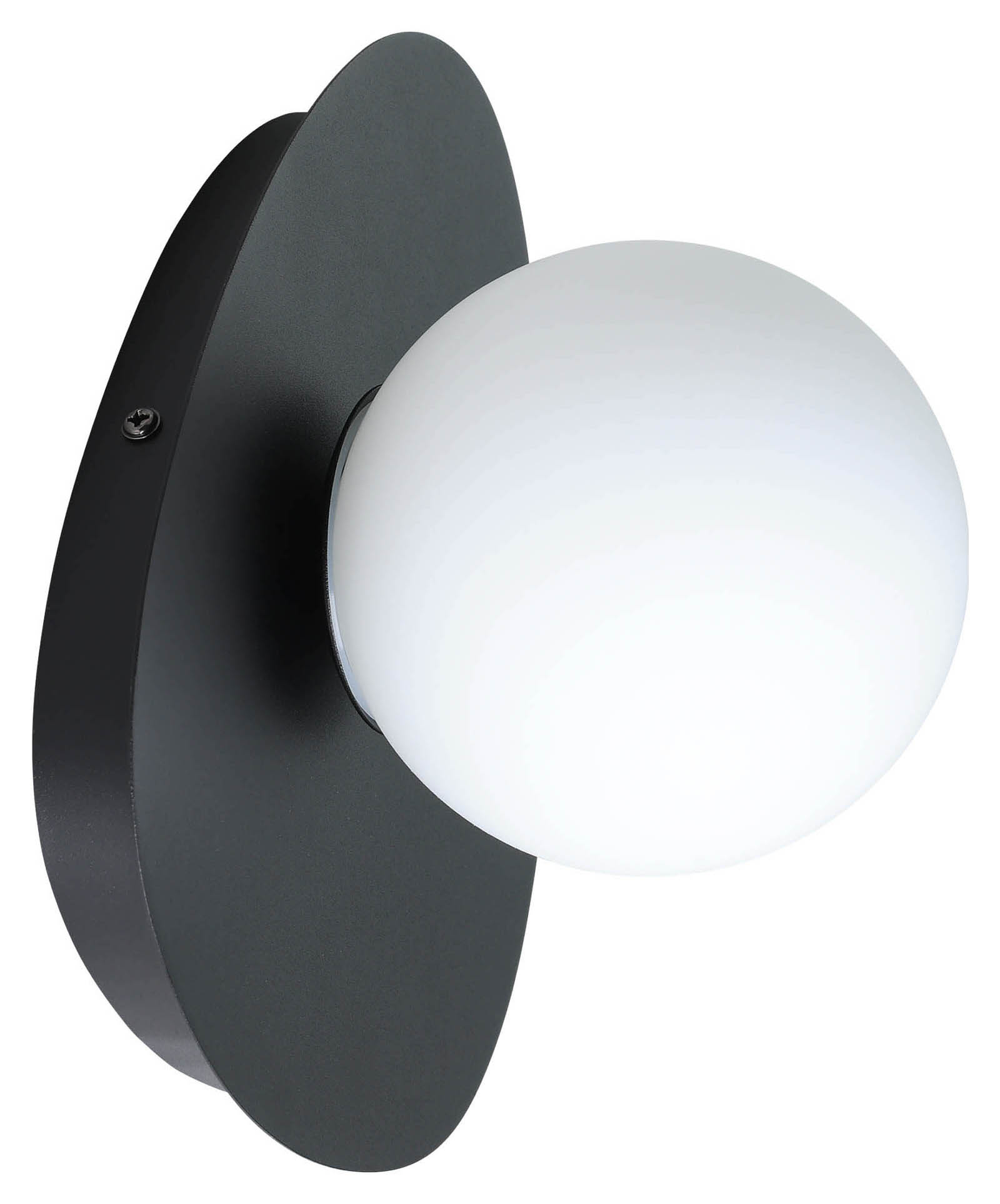 Eglo Castrovido Modern Bathroom Wall Light - Black