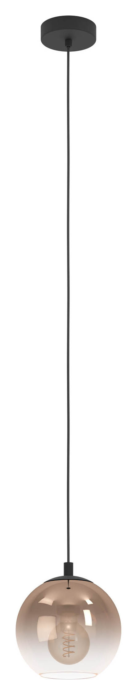 Eglo Ariscani 1 Copper Ombre Effect Single Pendant