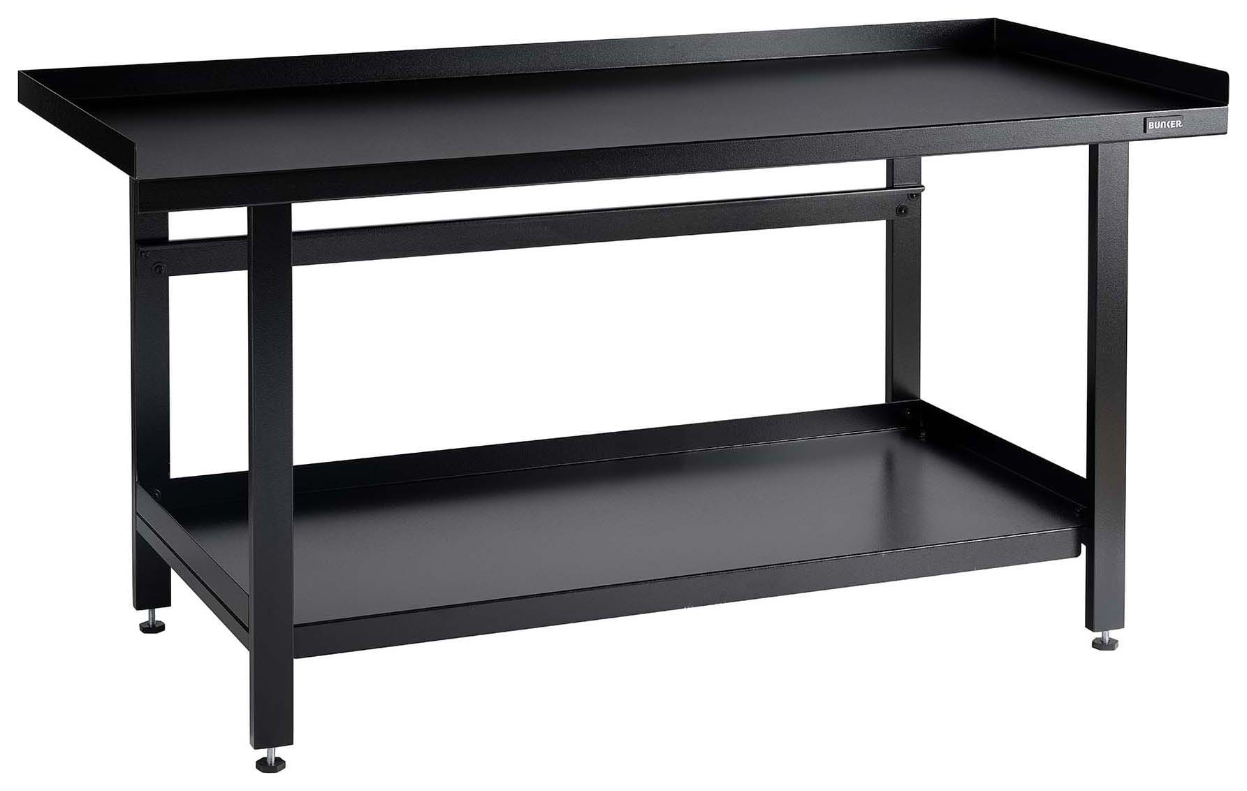 Bunker Matt Black Workbench - 1829mm