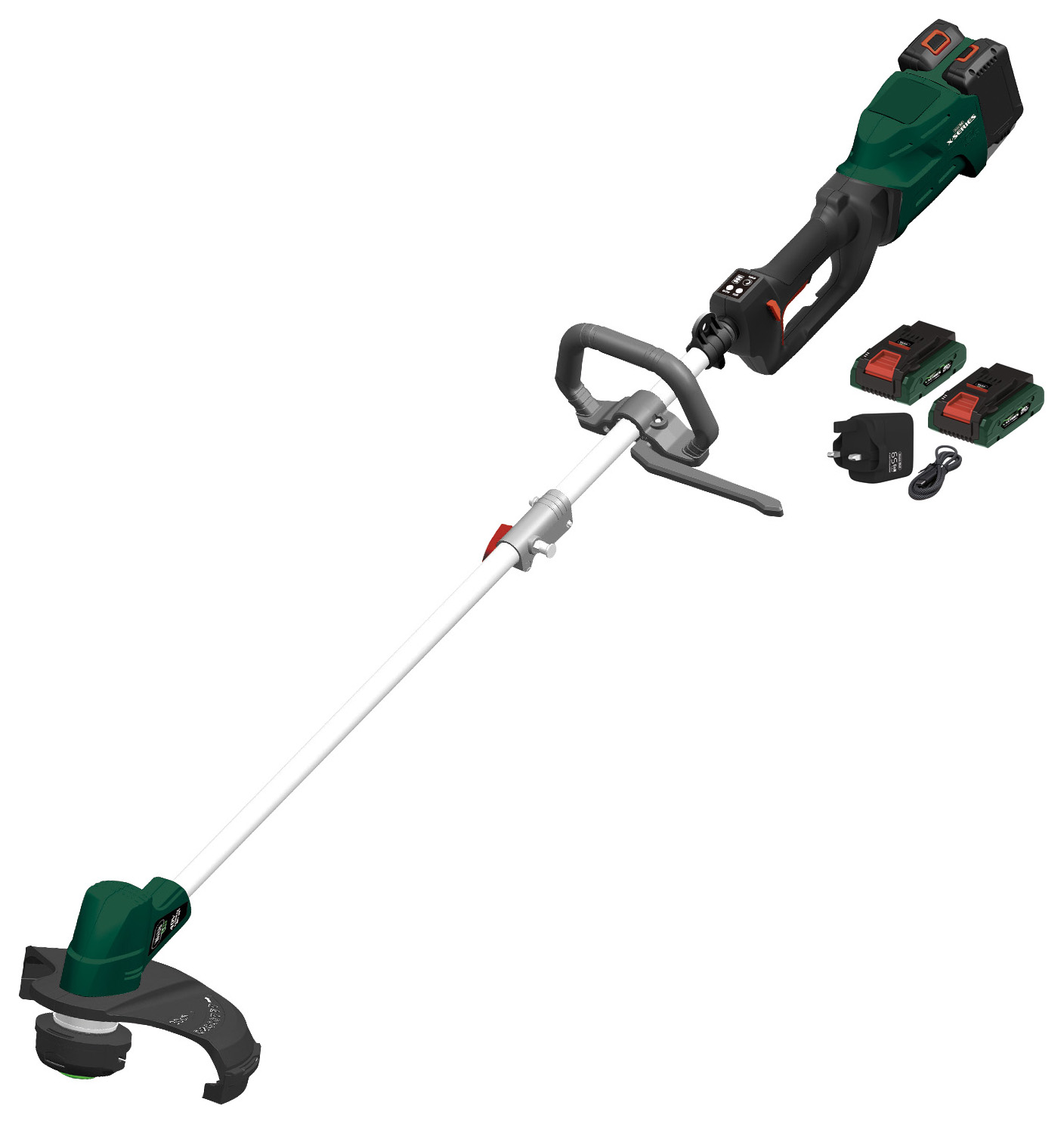 Webb 40V Cordless 2 x 4.0Ah Brushless 30cm Grass Trimmer