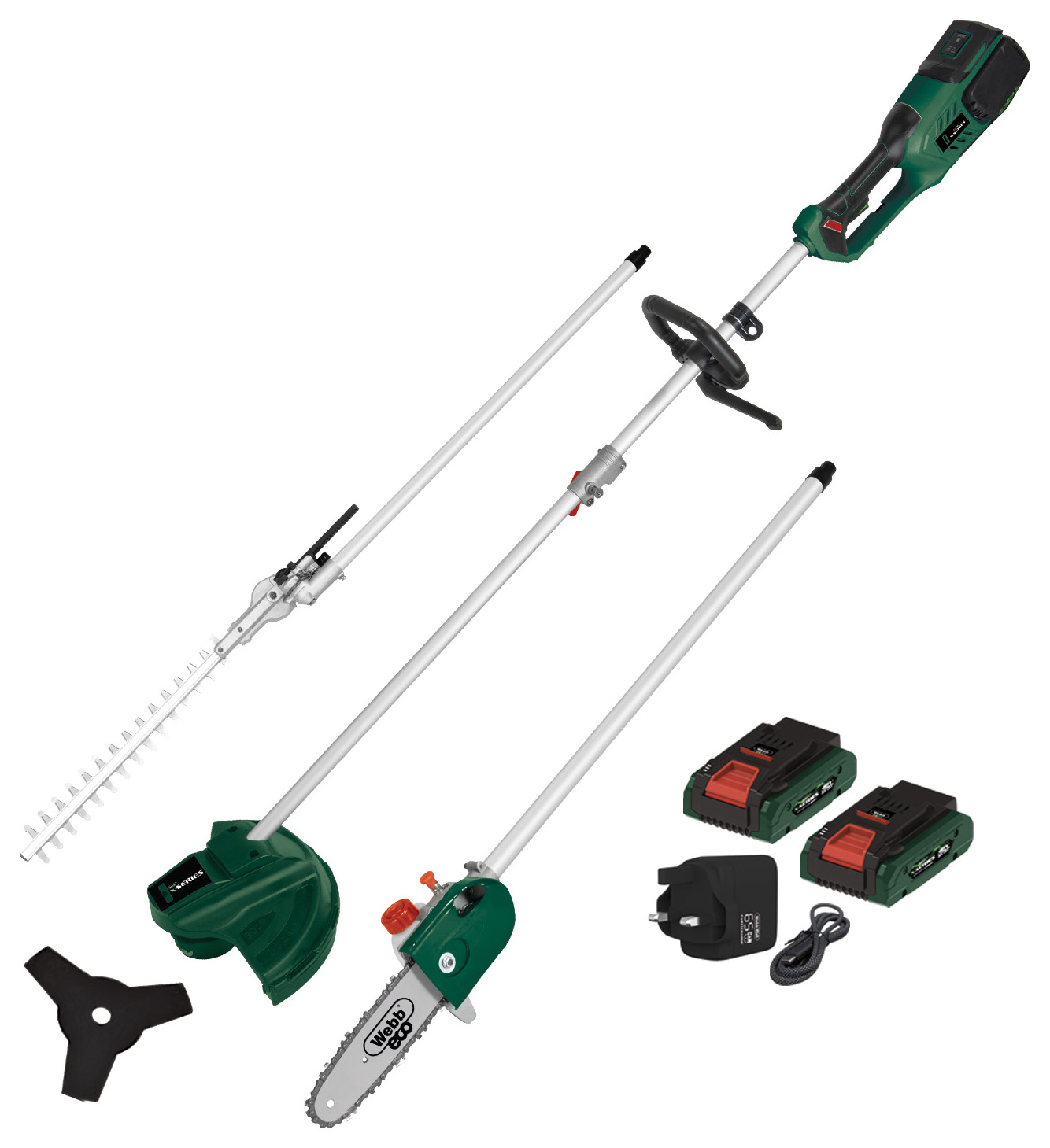 Webb 40V Cordless 2 x 4.0Ah Cordless Brushless Multi-Tool