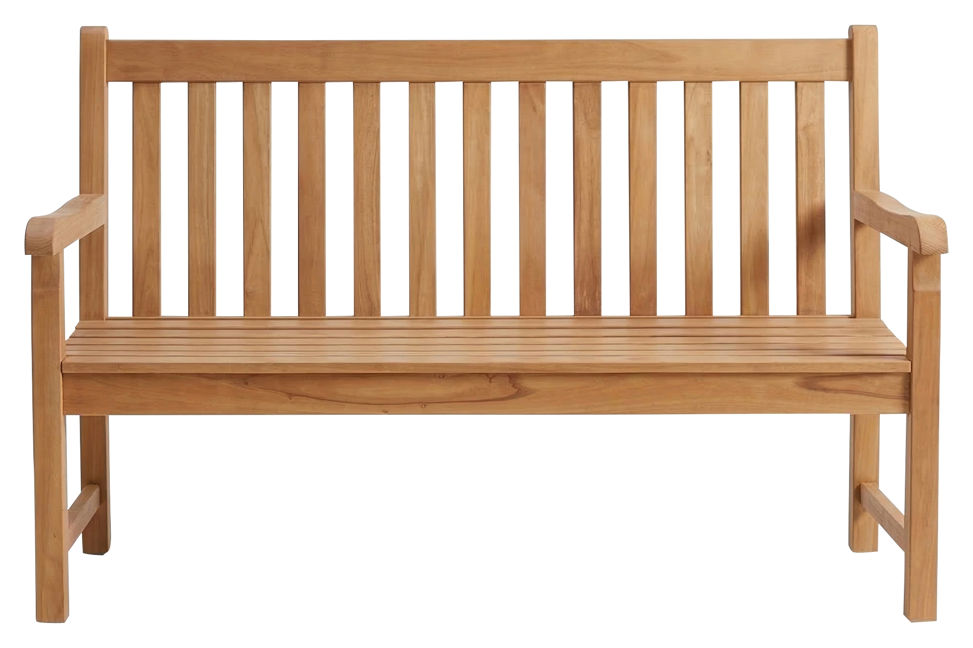 Norfolk Leisure Kingston 120 Mahogany Bench