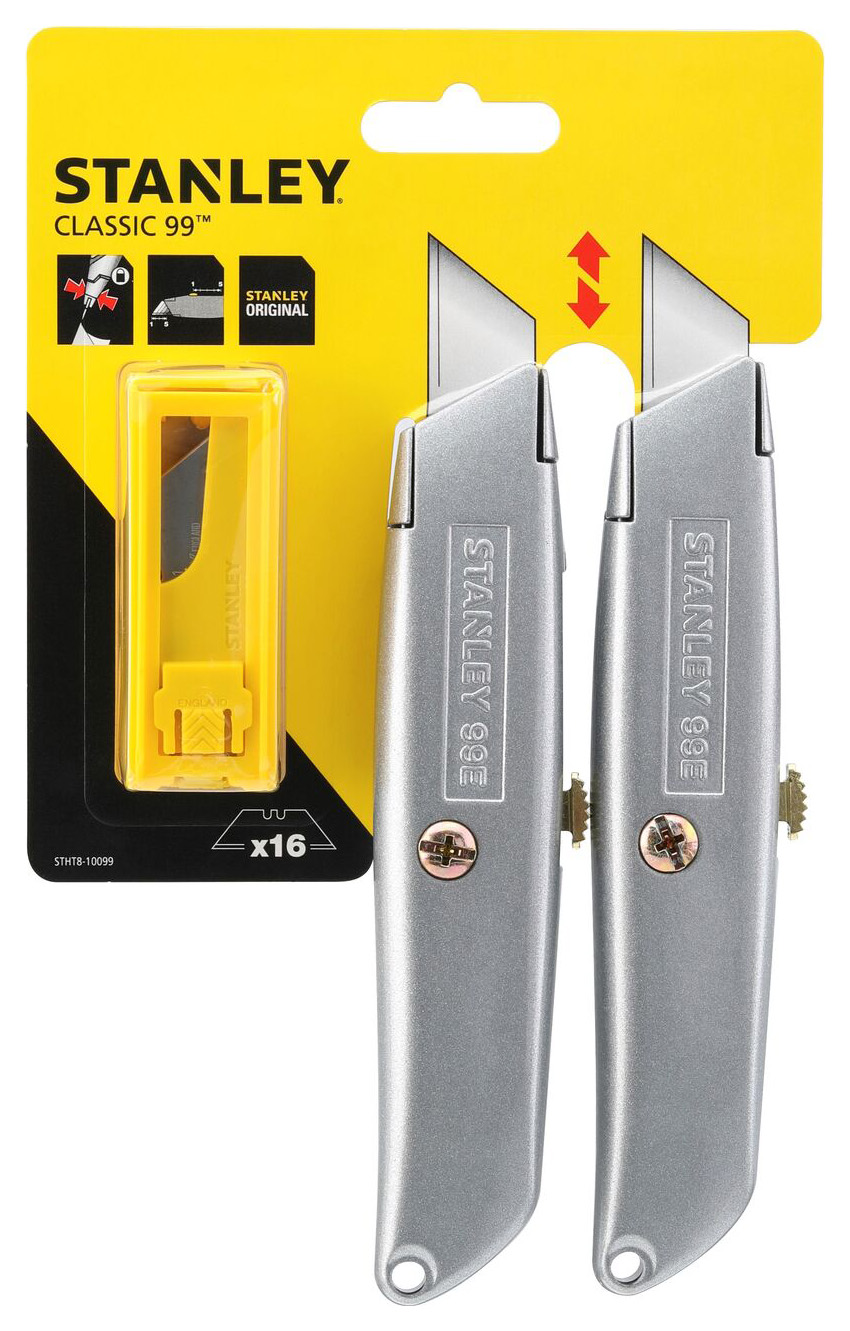 Stanley Stht8-10099 99e Retractable Knife Twin Pack