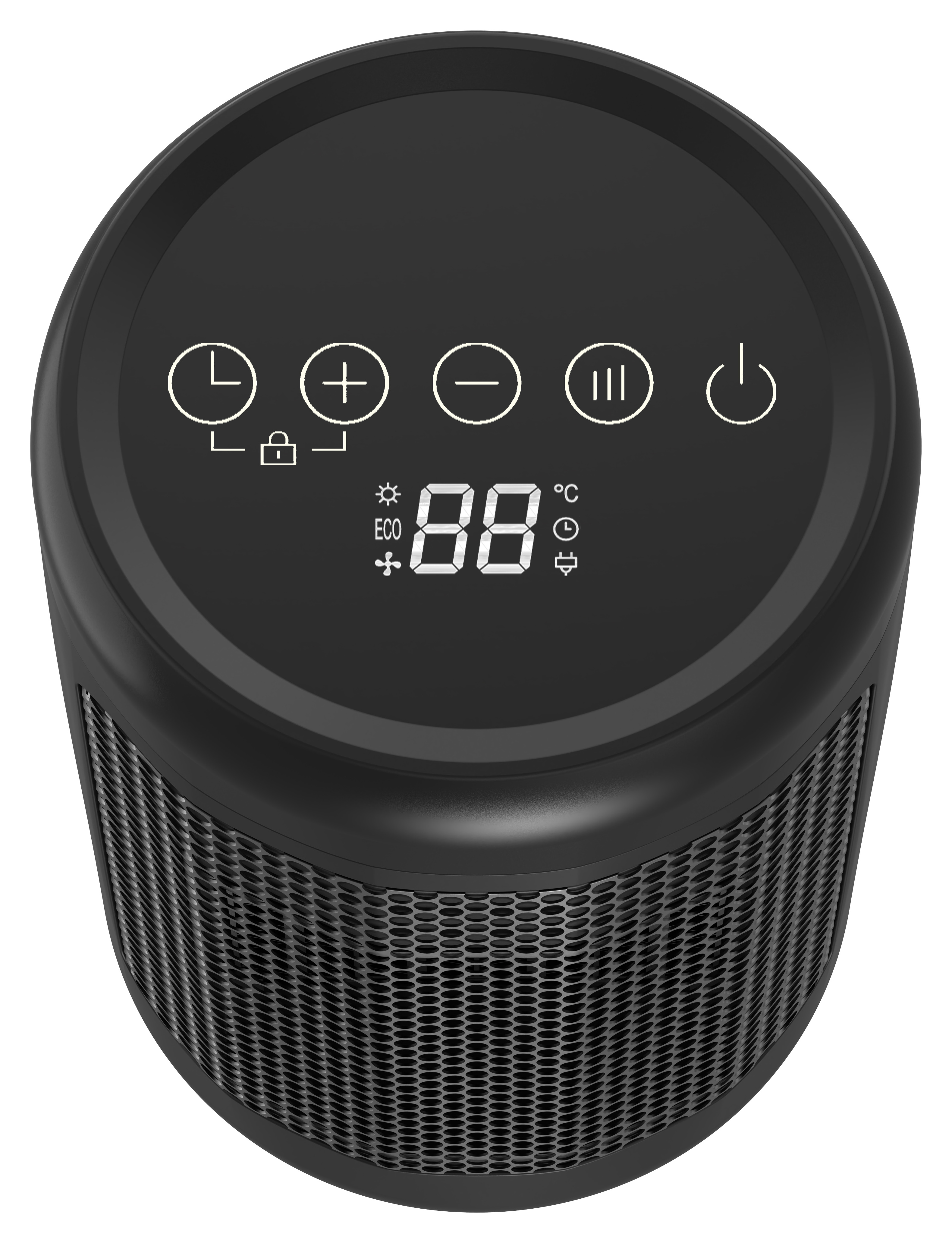 Wickes PTC Digital Ceramic Heater - 1800W