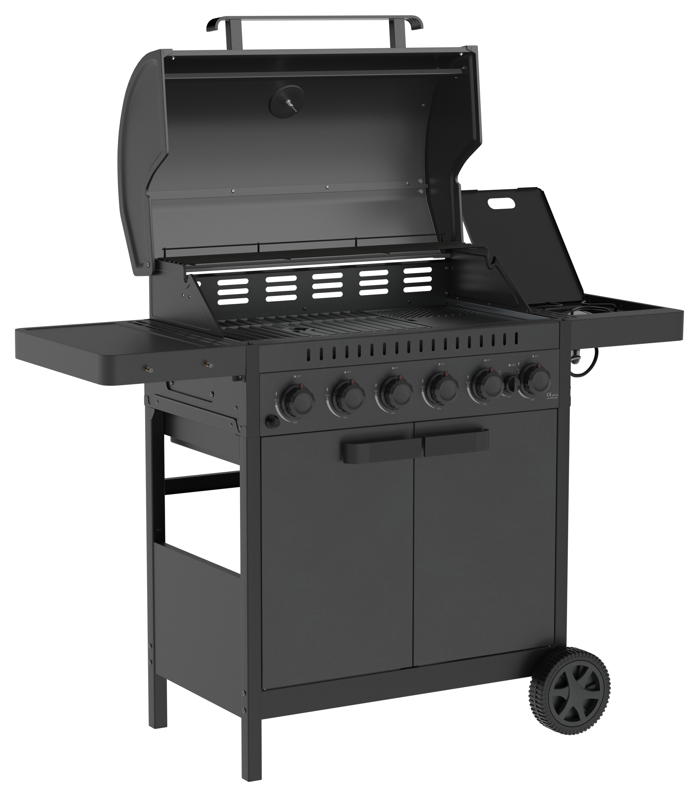 Ottimo 420 6 + 1 Gas Burner BBQ