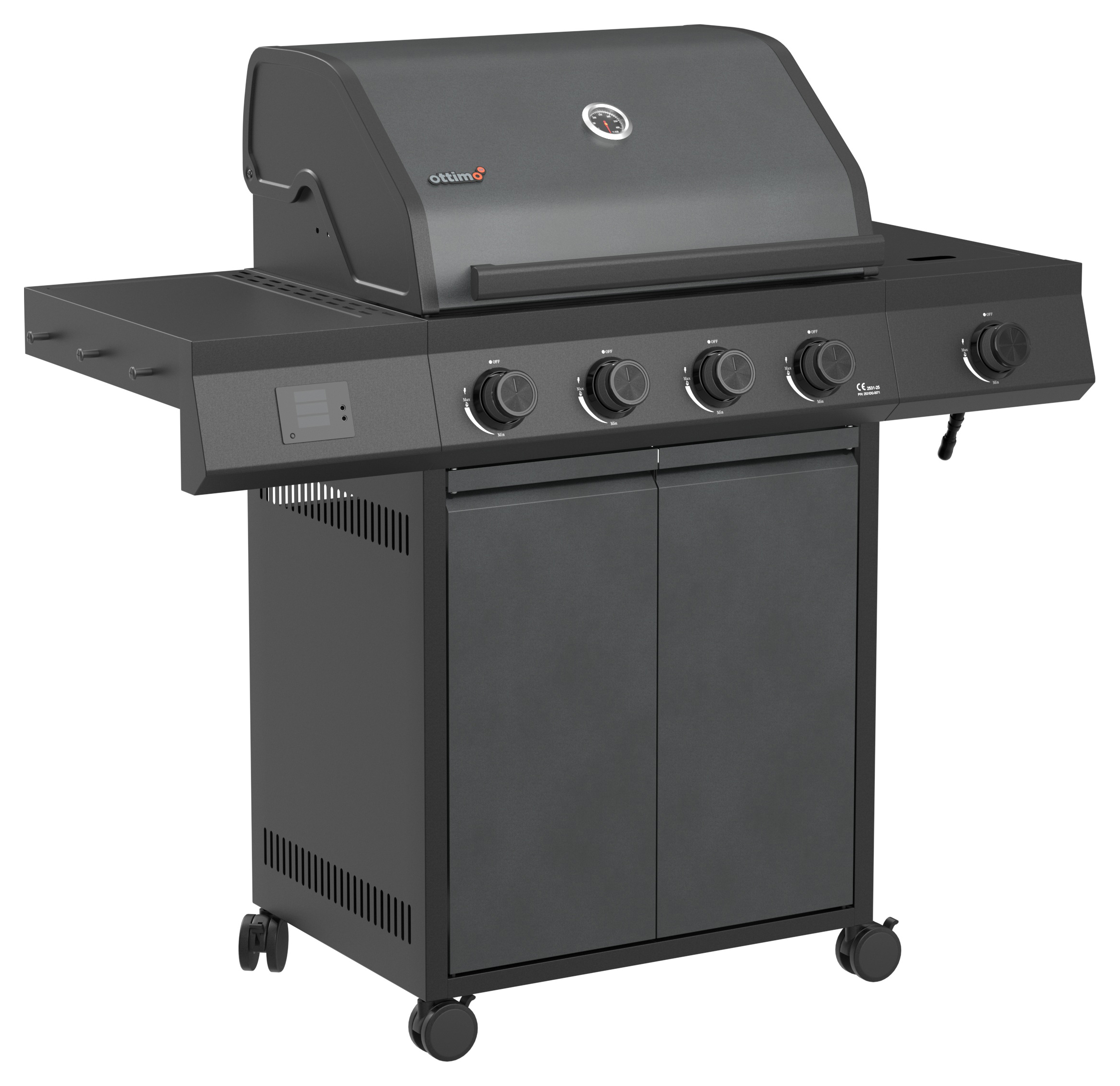 Ottimo 380 4 + 1 Gas Burner BBQ