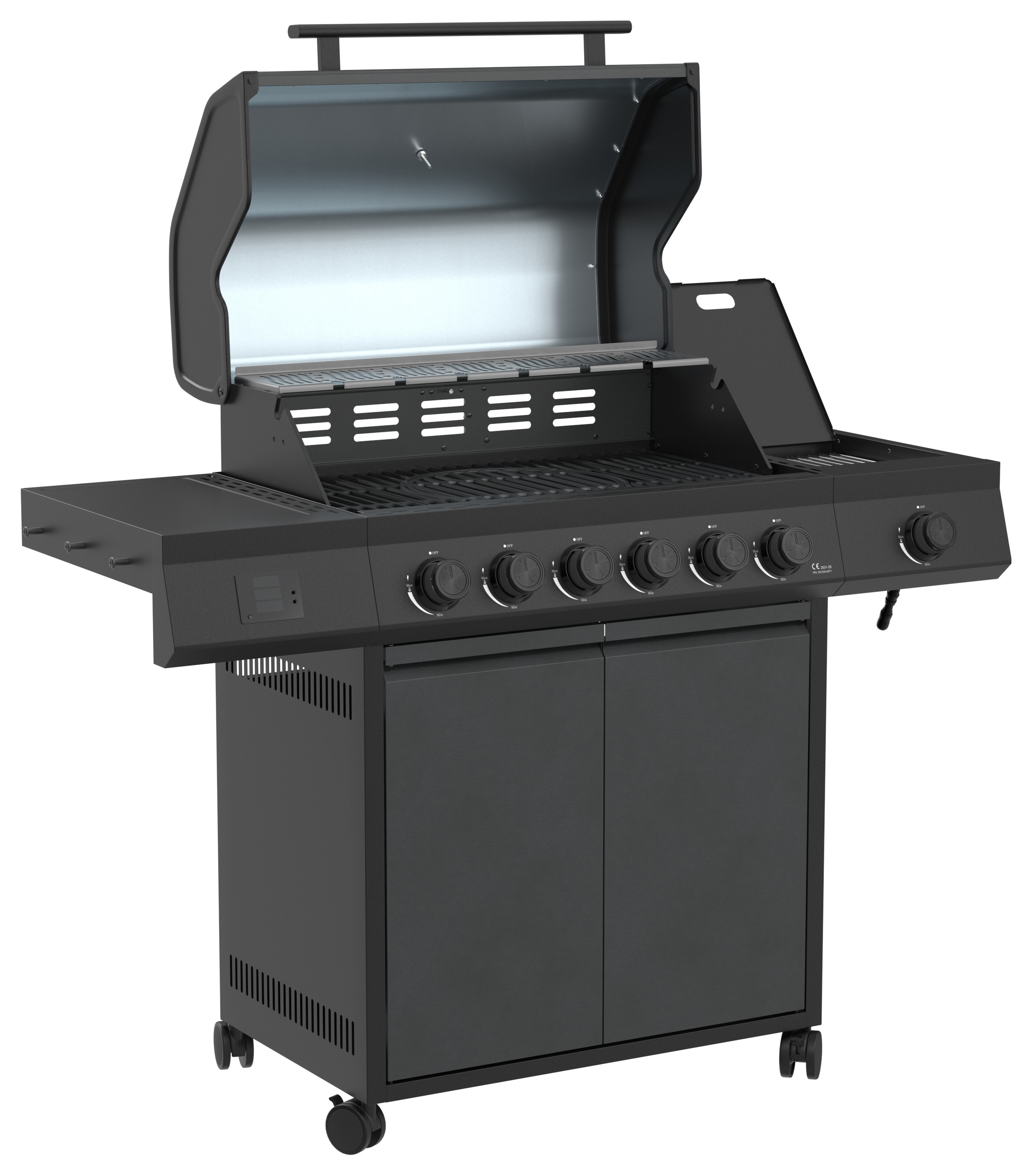 Ottimo 455 6 + 1 Burner Gas BBQ