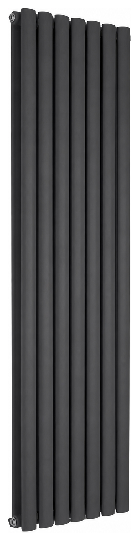 K-Rad Grey Aspen Double Panel Vertical Designer Radiator - 1600mm