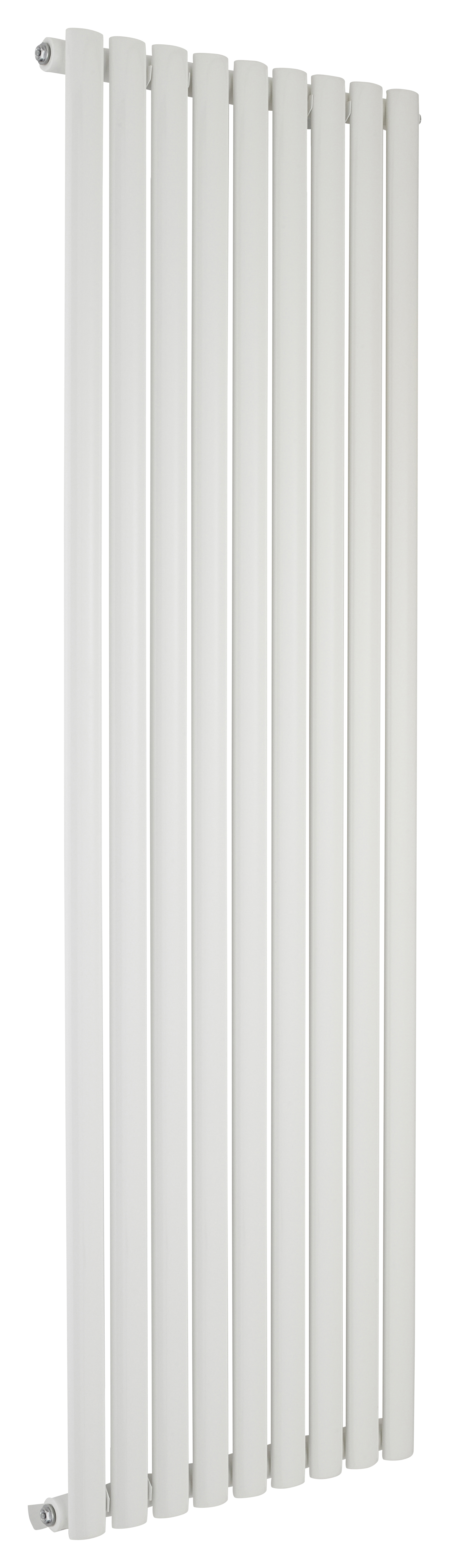 K-Rad White Aspen Single Panel Vertical Designer Radiator - 1800mm