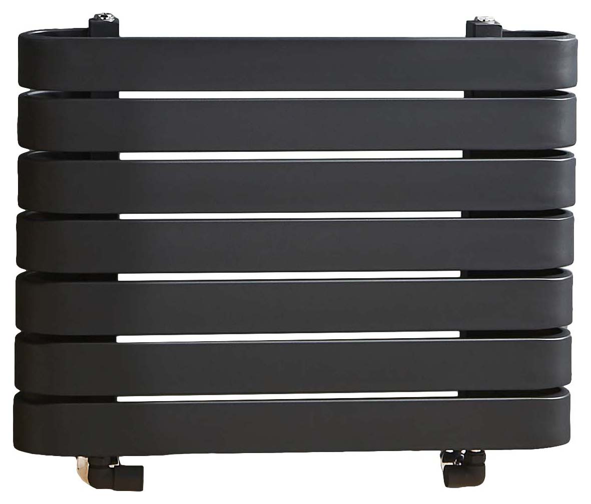 K-Rad Grey Denver Single Panel Horizontal Designer Radiator - 500mm