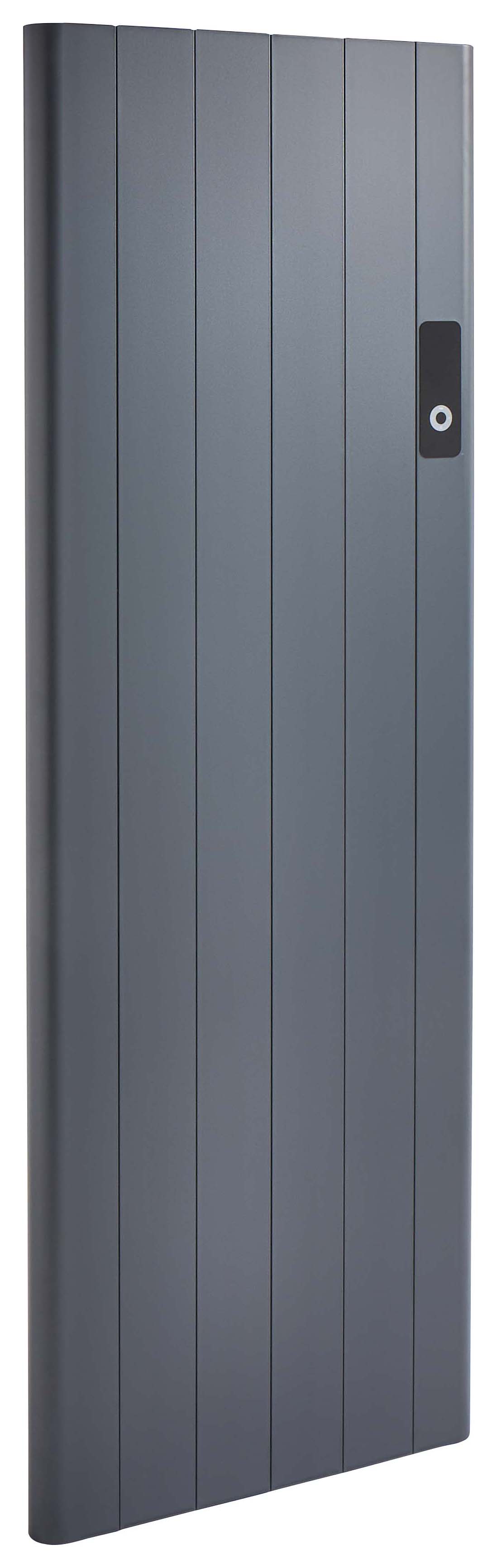 K-rad Anthracite Grey Capri Single Panel Vertical Electric Radiator 2000w - 1600 X 544mm