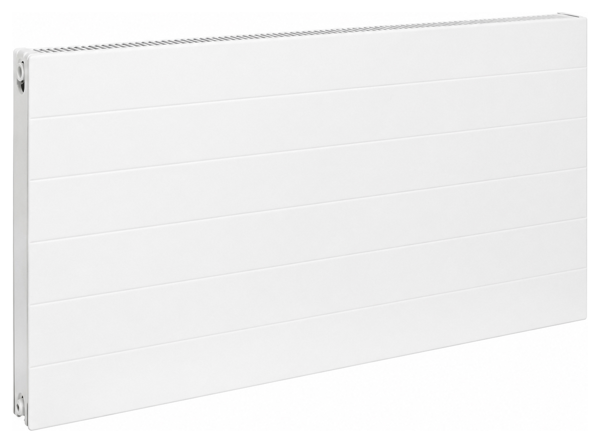 K-Rad White Premium K-Flat Single Panel Horizontal Designer Radiator - 600 x 1000mm