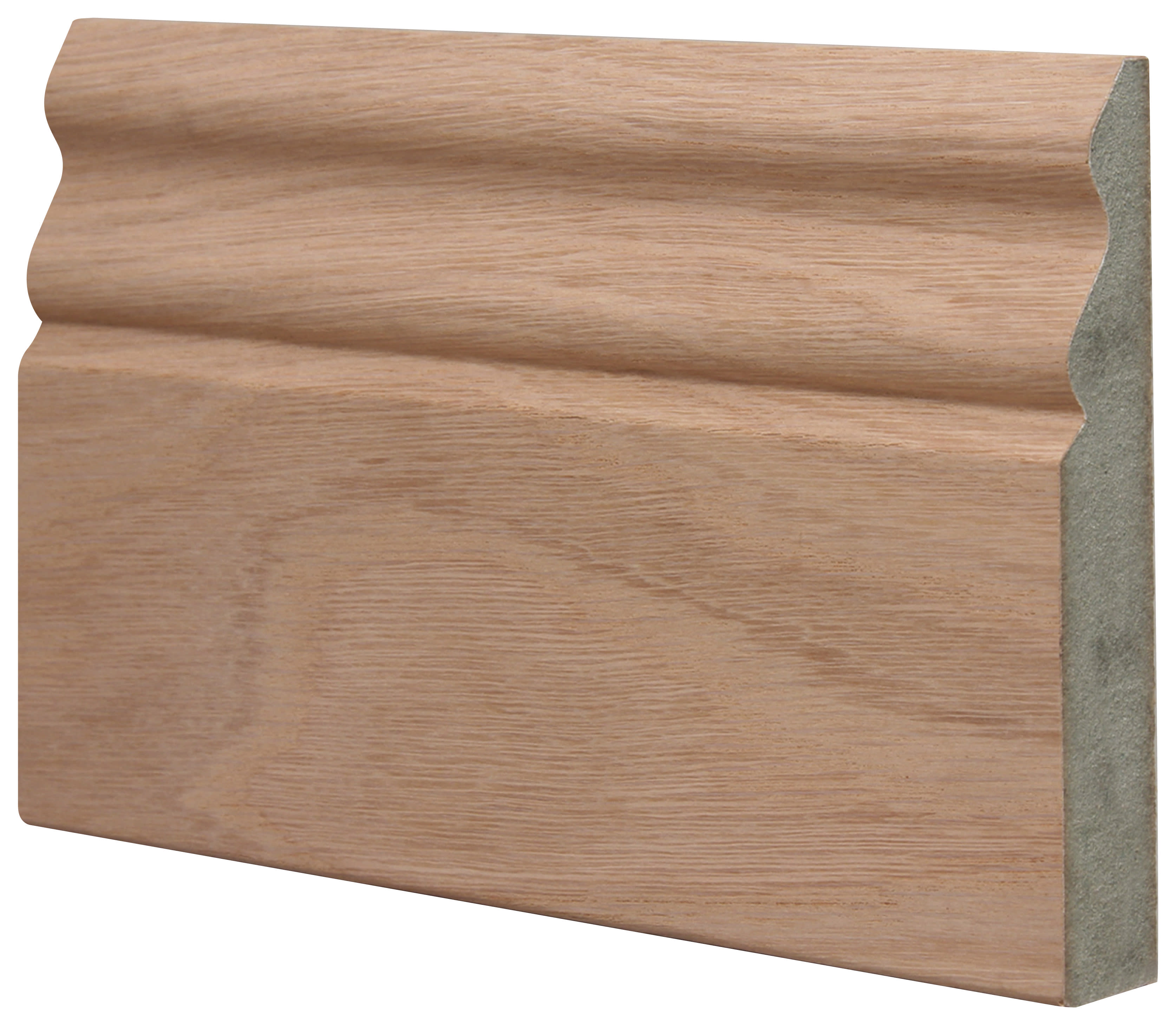 Wickes Ogee Oak Veneer MDF Skirting - 18 x 119 x 4200mm