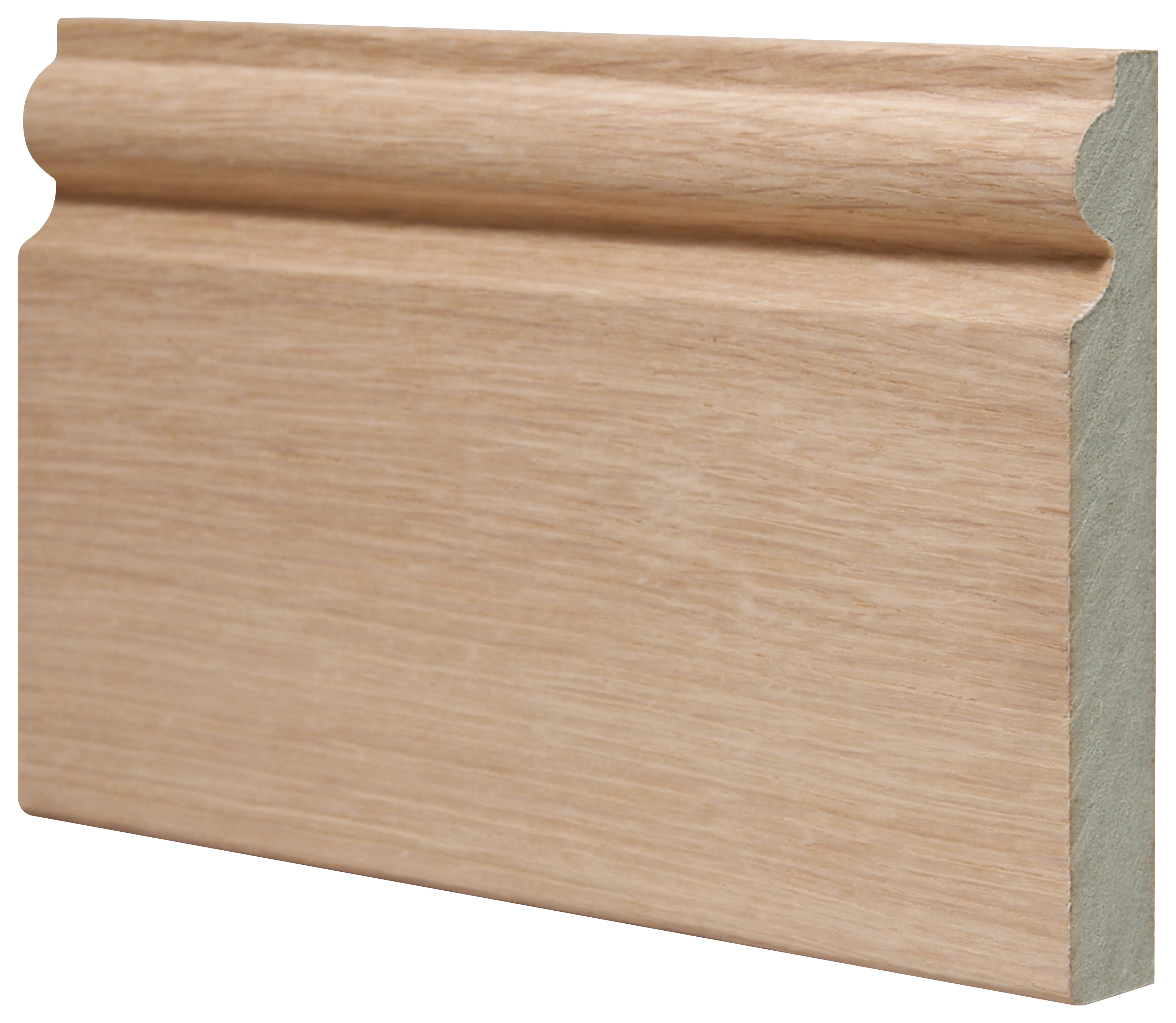 Torus Oak Veneer MDF Skirting - 18 x 119 x 4200mm
