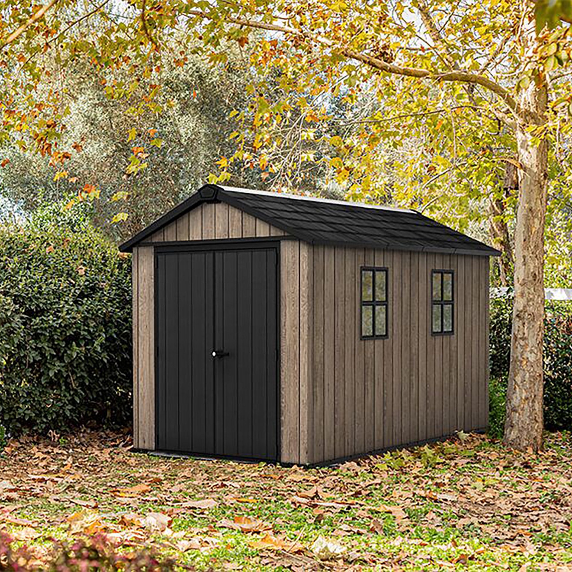 Keter Apex Newton Plus - Ashwood - 7.5 x 11ft