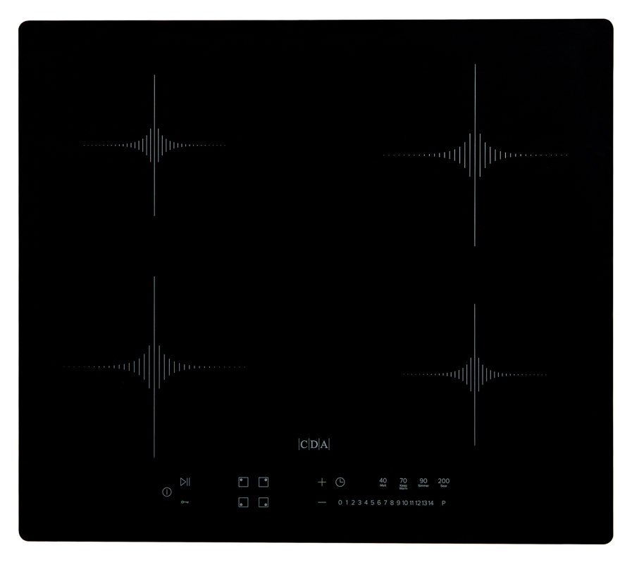 CDA HN6413SD 60cm Plug & Play Induction Hob
