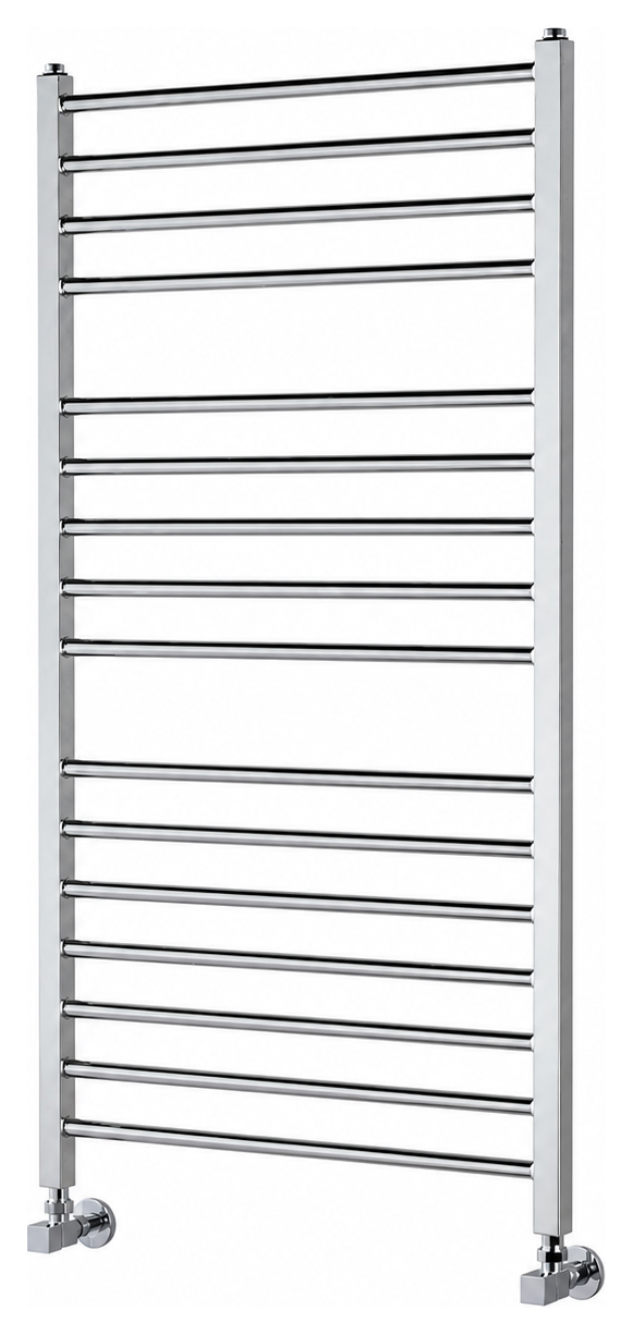 K-Rad Chrome Metro Vertical Towel Radiator - 800mm