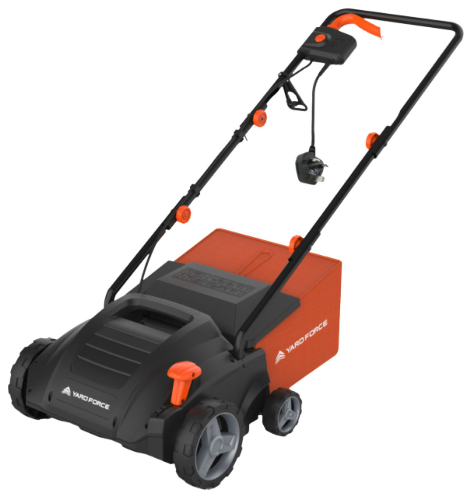Yard Force 2-in-1 32cm Corded Electric Lawn Scarifier and Aerator - 1500W