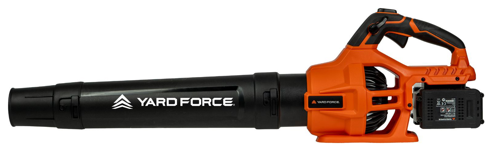 Yard Force 40V Cordless Brushless Leaf Blower - 2 x 4.0Ah