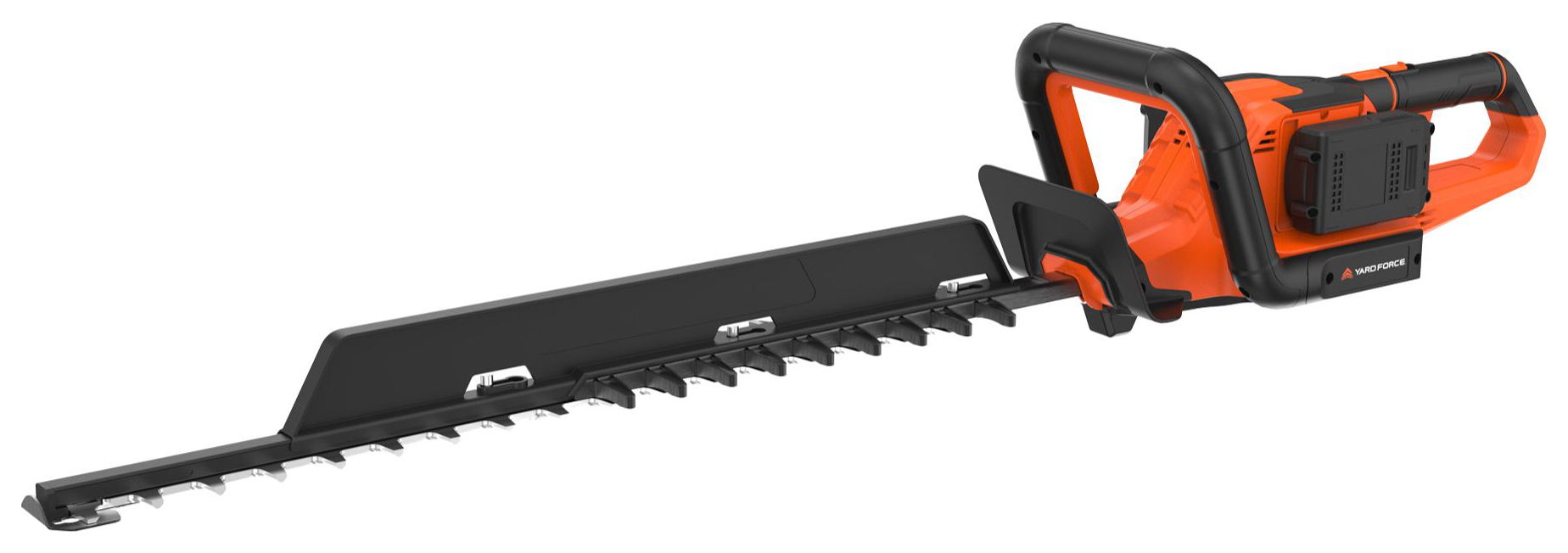 Yard Force 40V Brushless Cordless Hedge Trimmer with Adjustable Rear Handle - 65cm - 2 x 4.0Ah