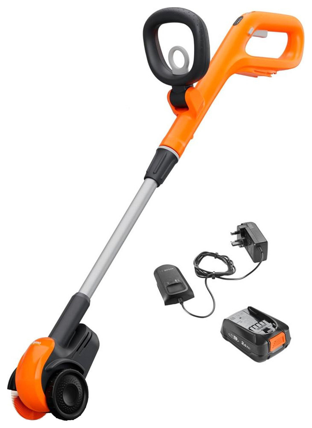 Flymo EasiWeeder 18V Cordless Weed Brush - 1 x 2.0Ah