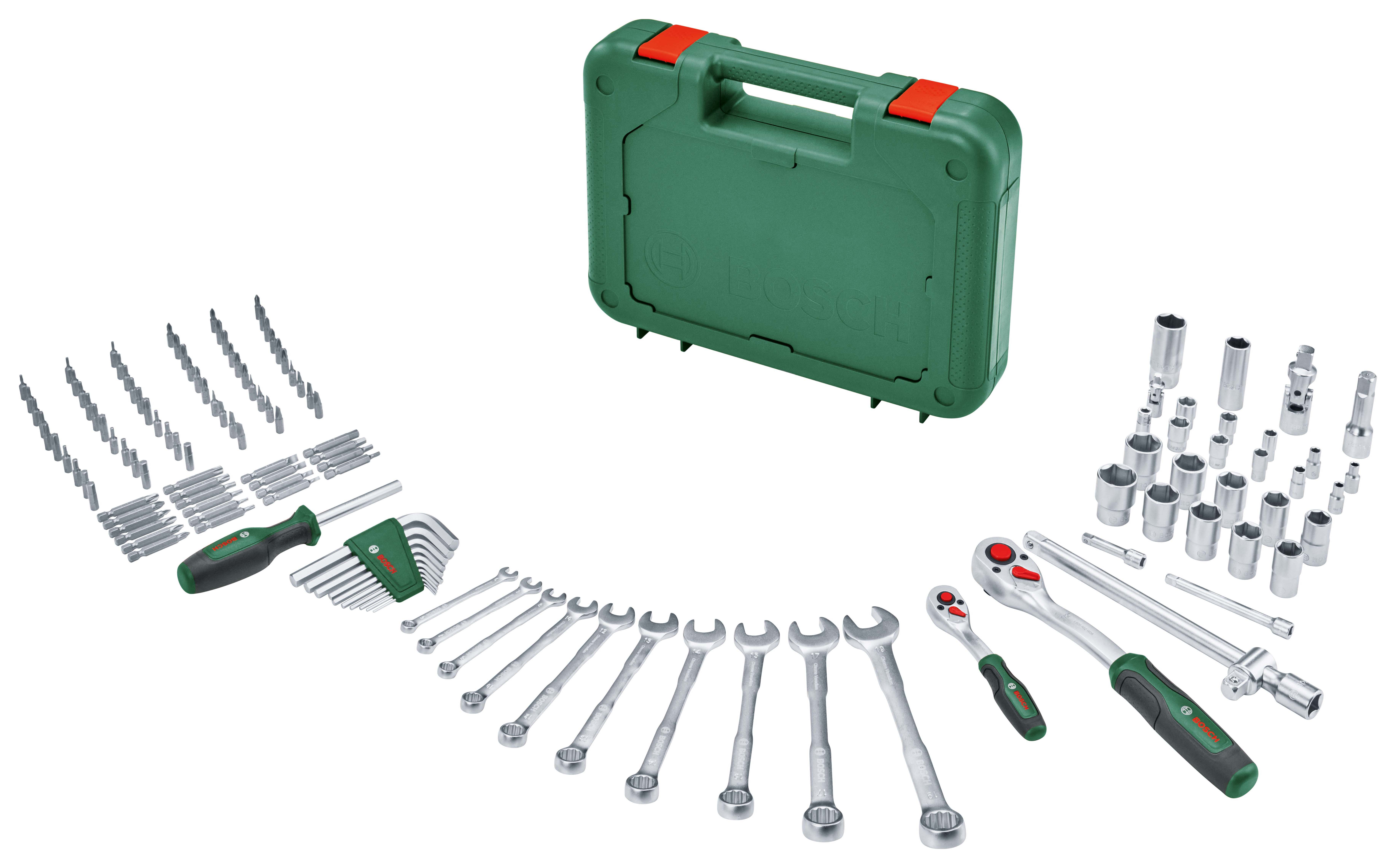 Bosch 1600A02Z9B Advanced 132 Piece Fastening Set