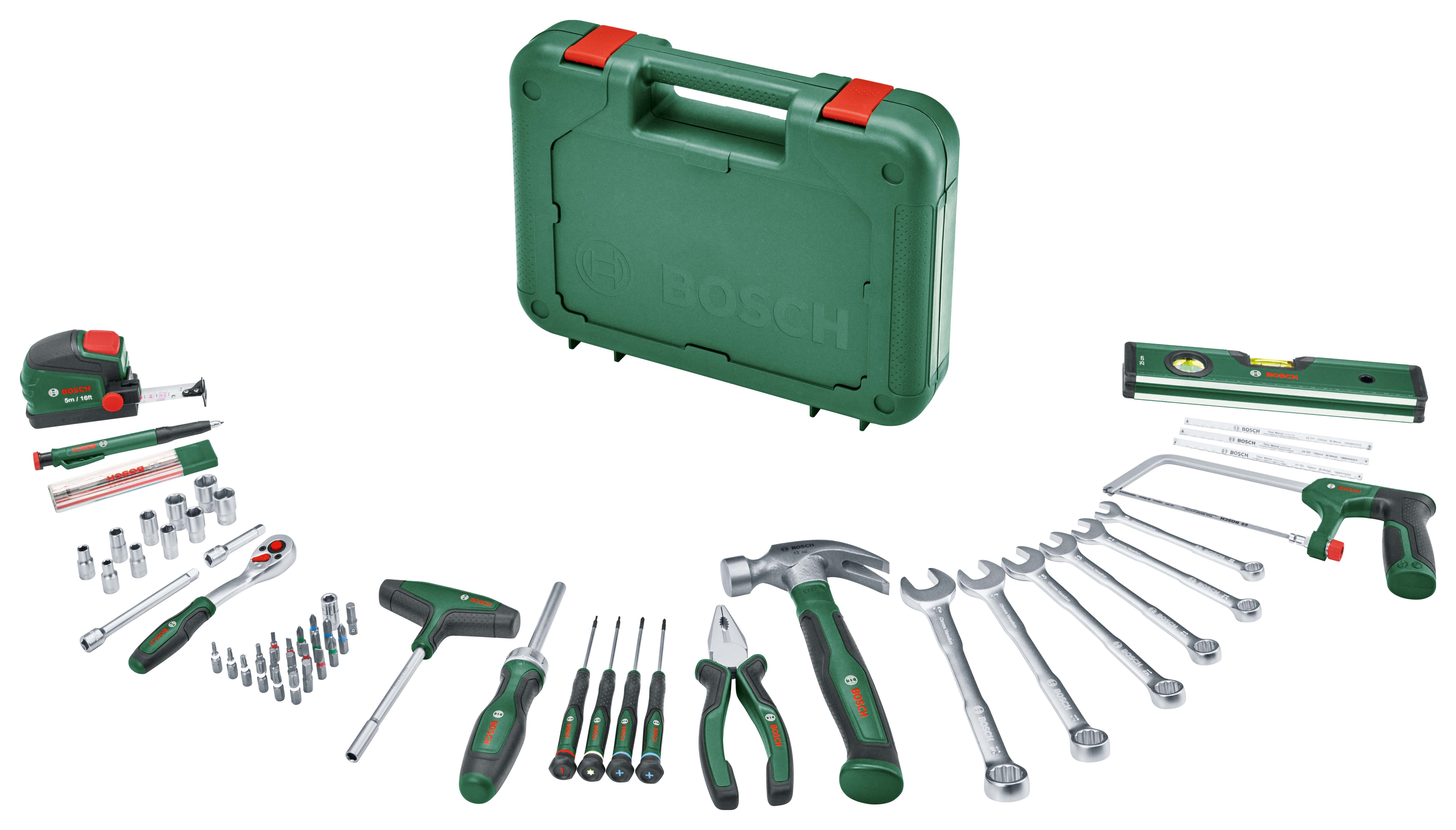 Bosch 1600A02ZB3 Advanced 64 Piece Hand Tool Set