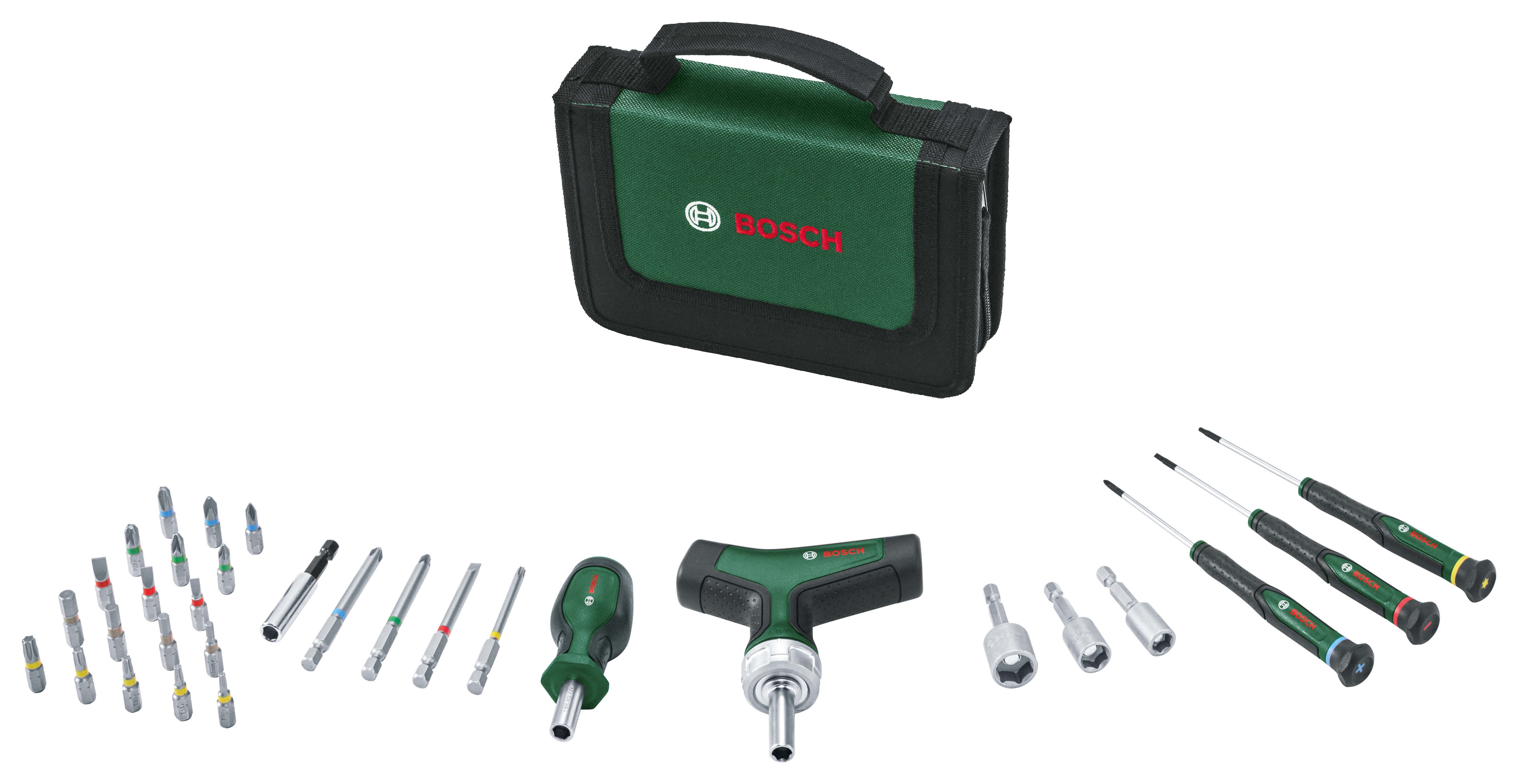 Bosch 1600A039HX 31 Piece Screwdriver & Bit Set