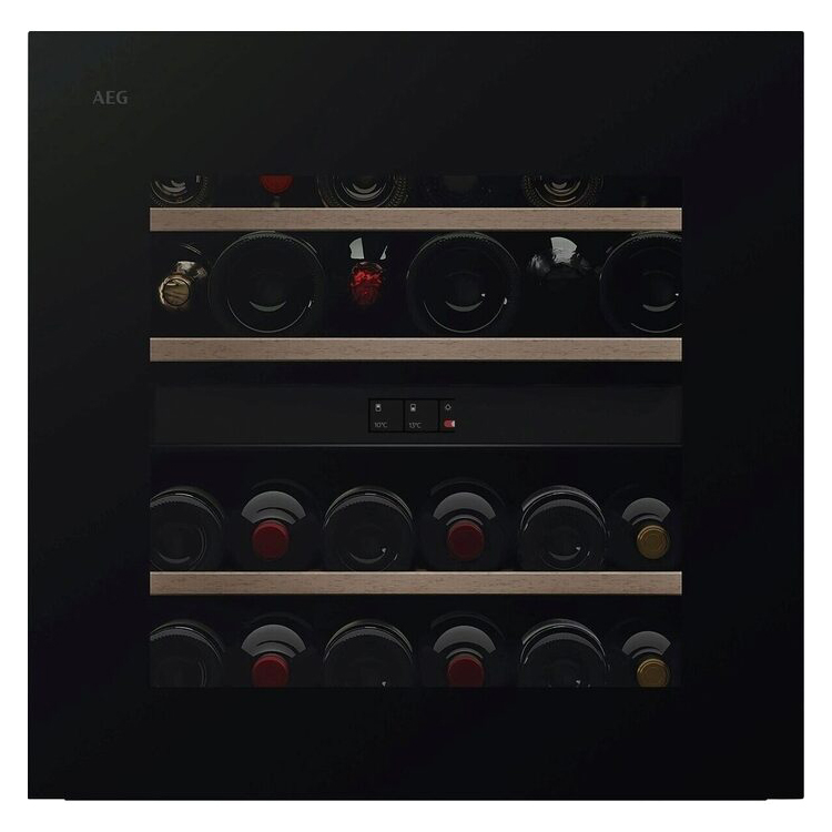 AEG AWCD280B6B Wine Cooler 60cm Tall - Matt Black