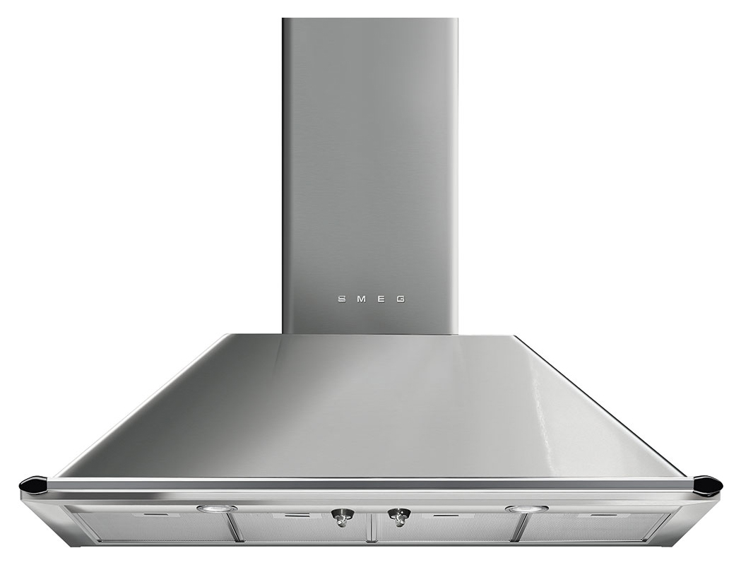 Smeg KTR110XE 110cm Victoria Chimney Hood - Stainless Steel