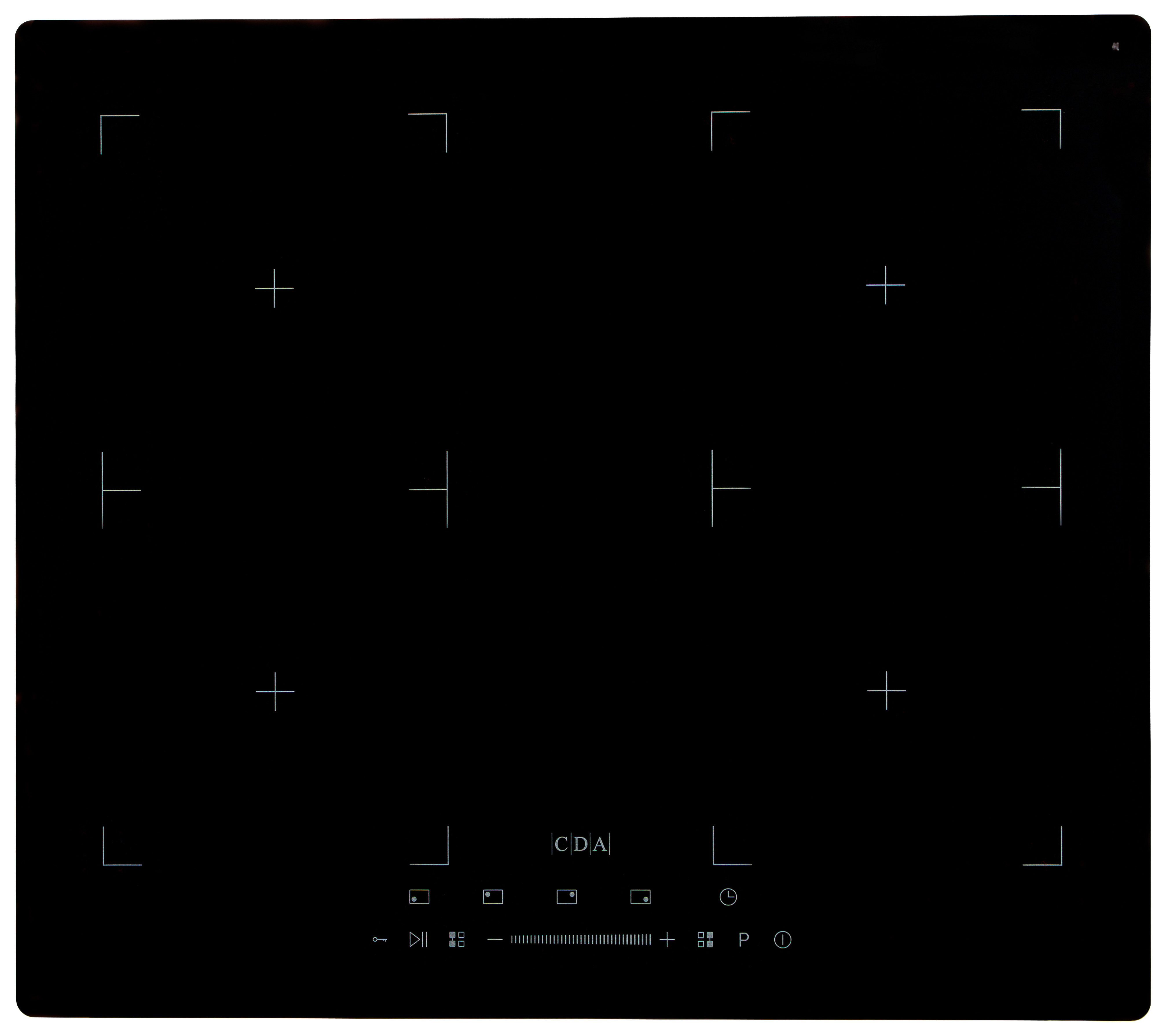 CDA HN640FR 60cm Induction Hob - Black