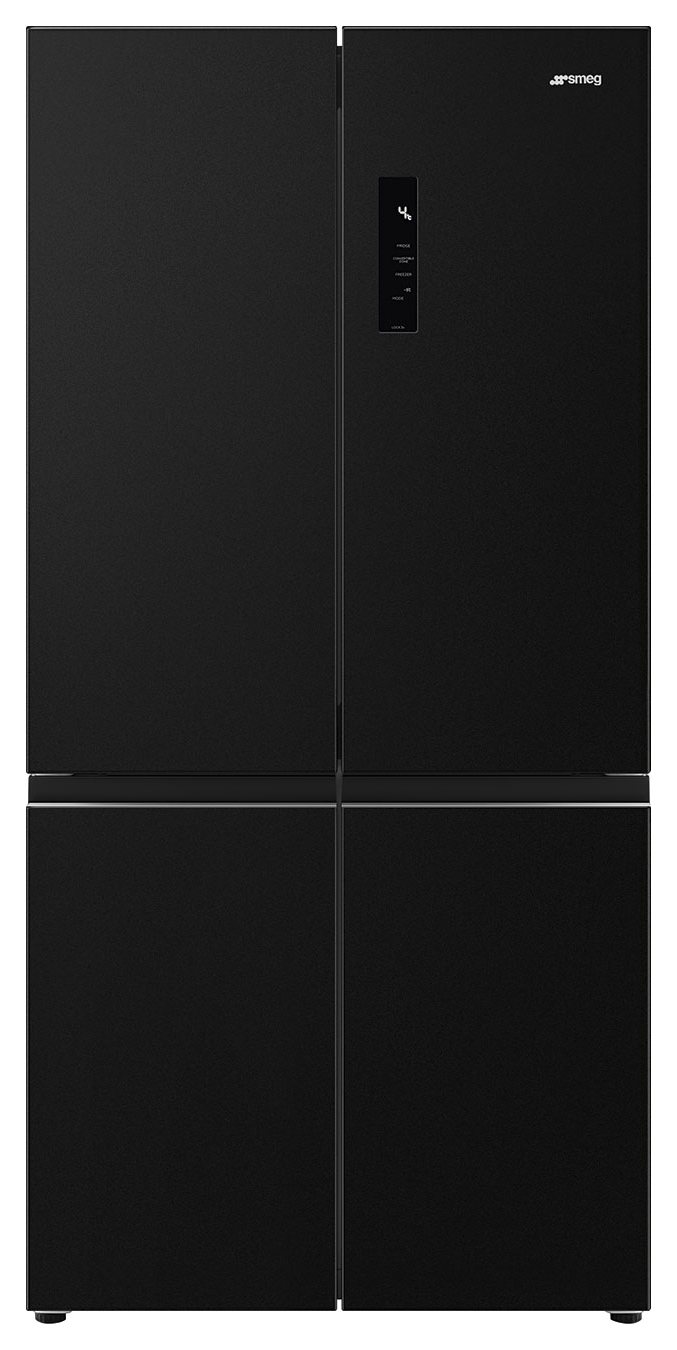 Smeg FQI60KD Freestanding Fridge Freezer - Dark Inox