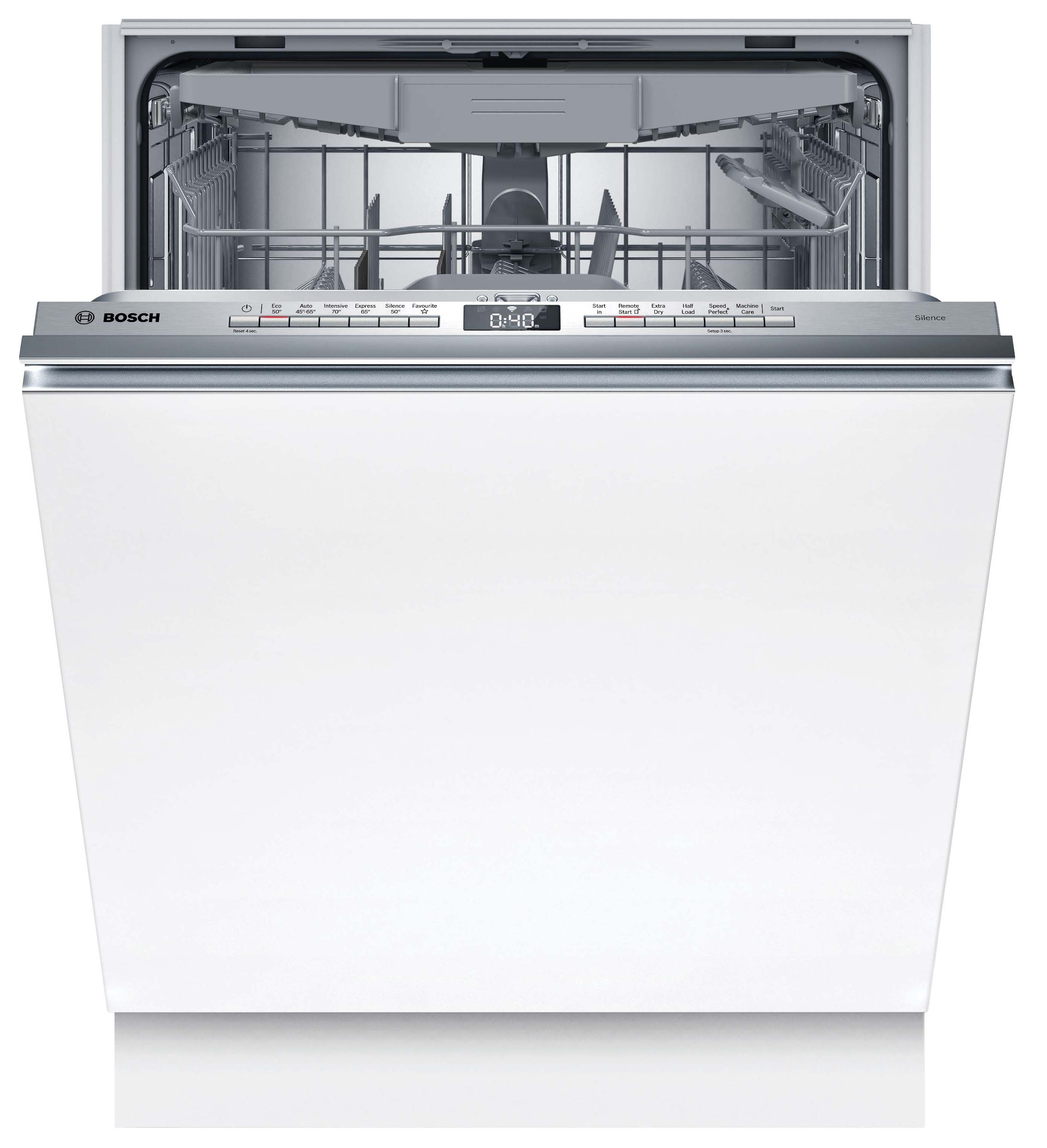 Bosch SMH4HVX14G Series 4 60cm Integrated Dishwasher