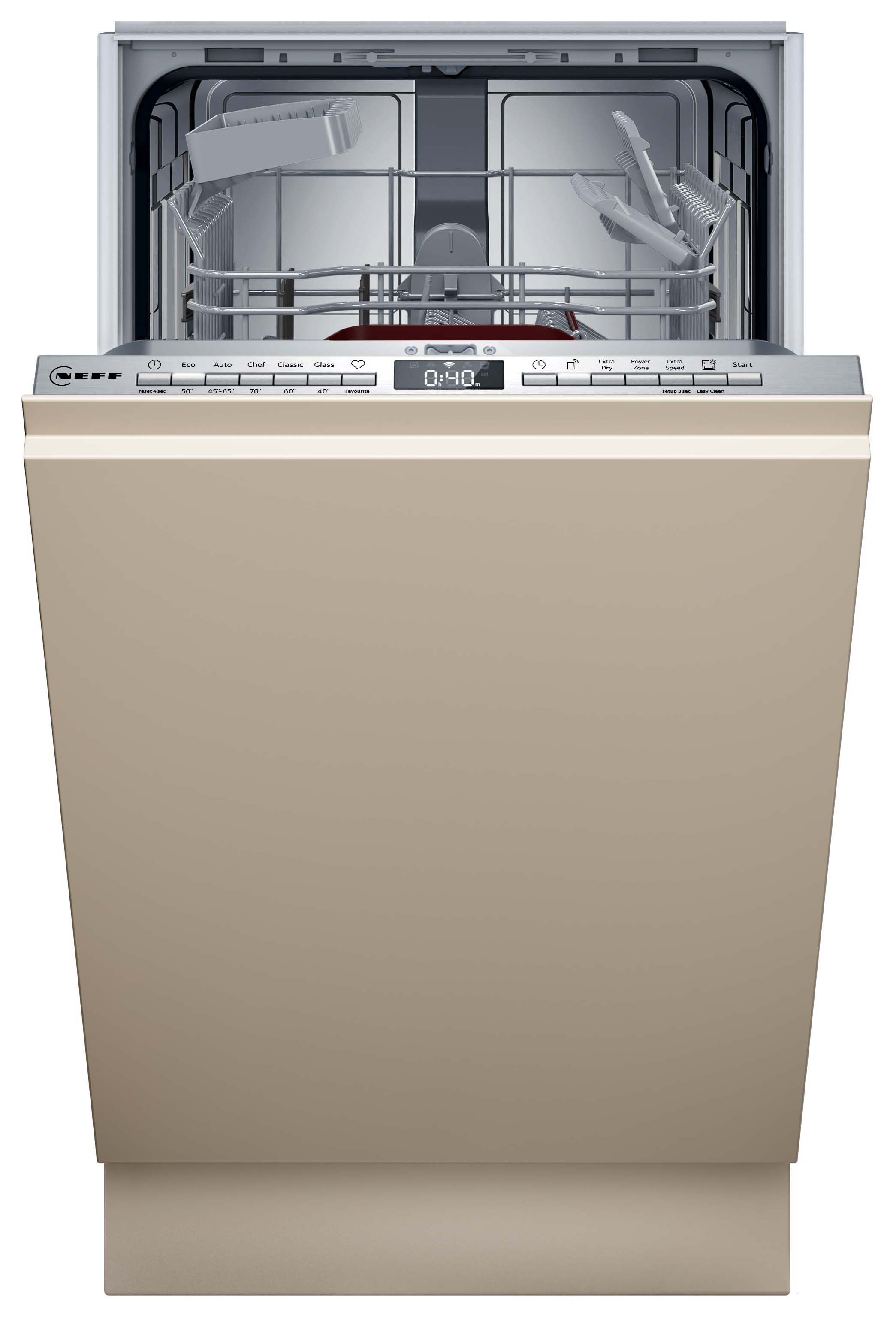 NEFF N50 S875HKX32G 45cm Integrated Dishwasher