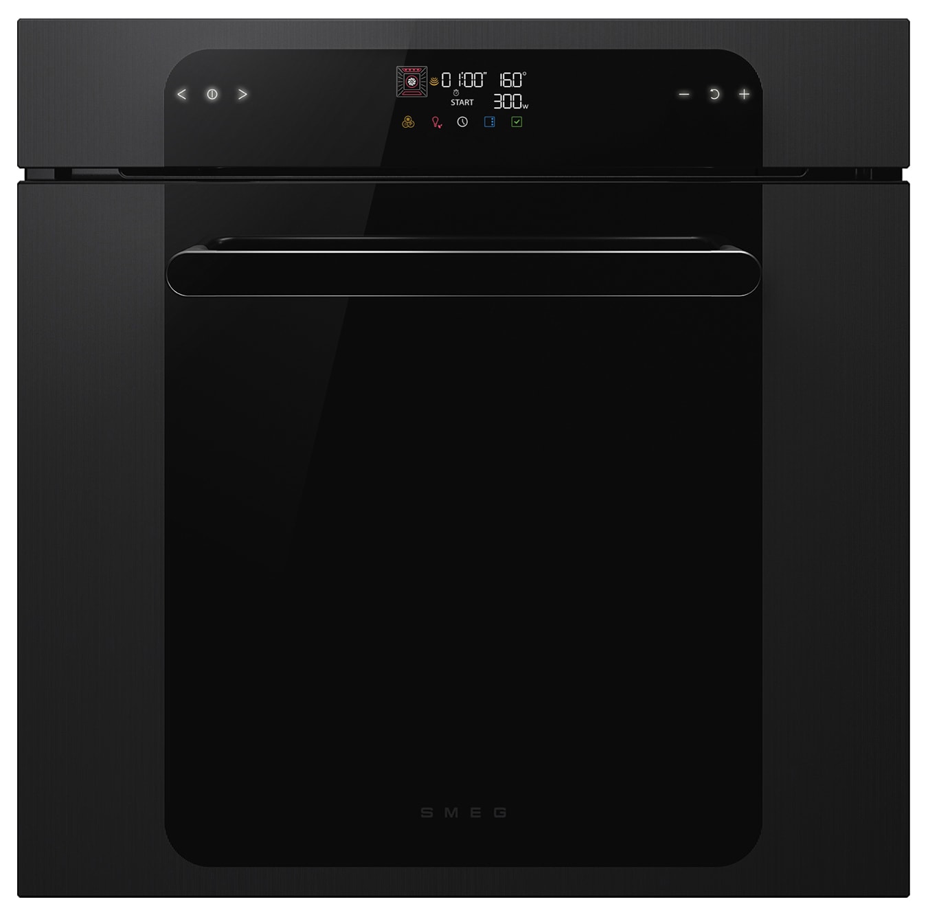 Smeg SFP6201TBI 60cm Musa Pyrolytic Single Oven - Black