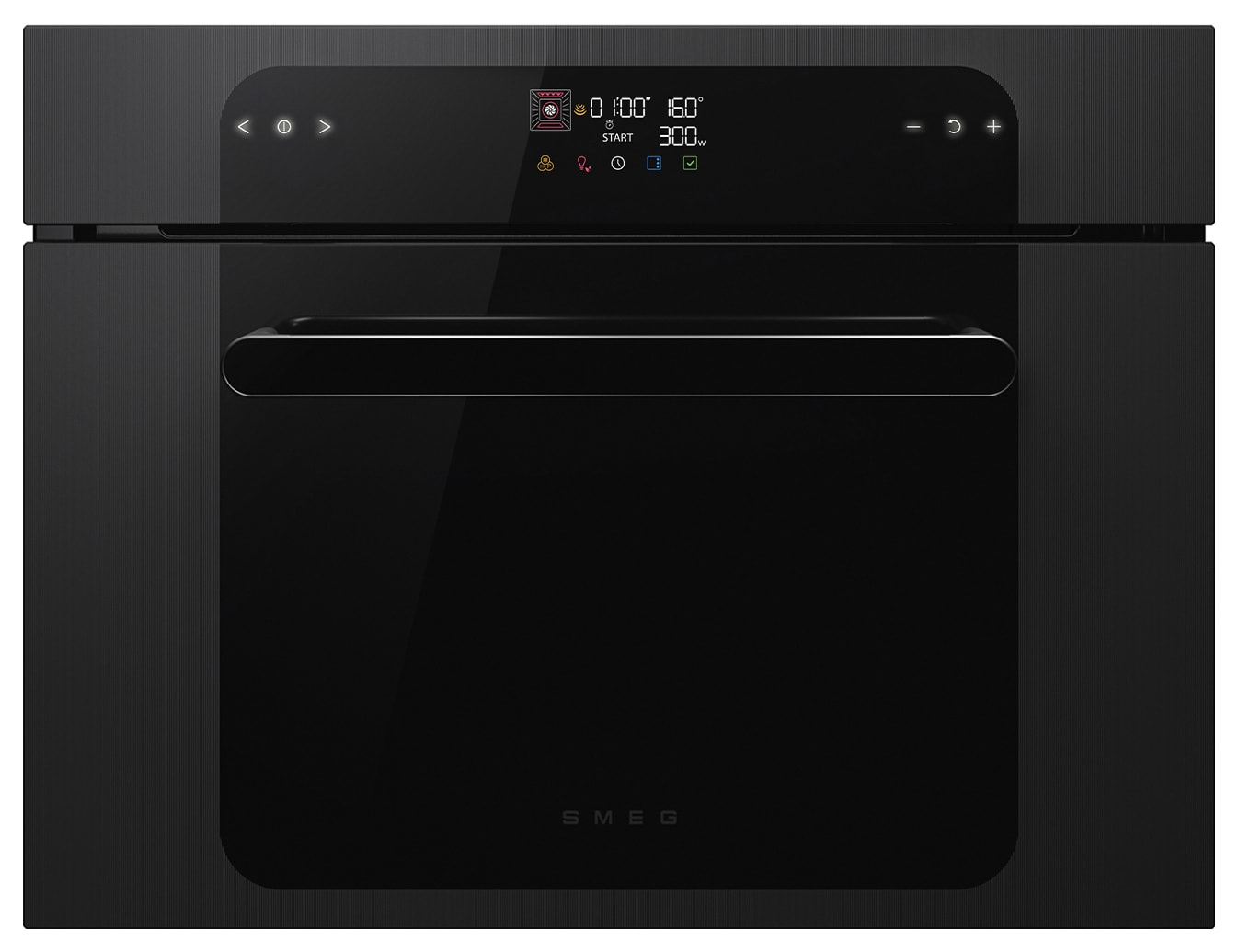 Smeg SOP6202TBI 60cm Musa Pyrolytic Single Oven - Black