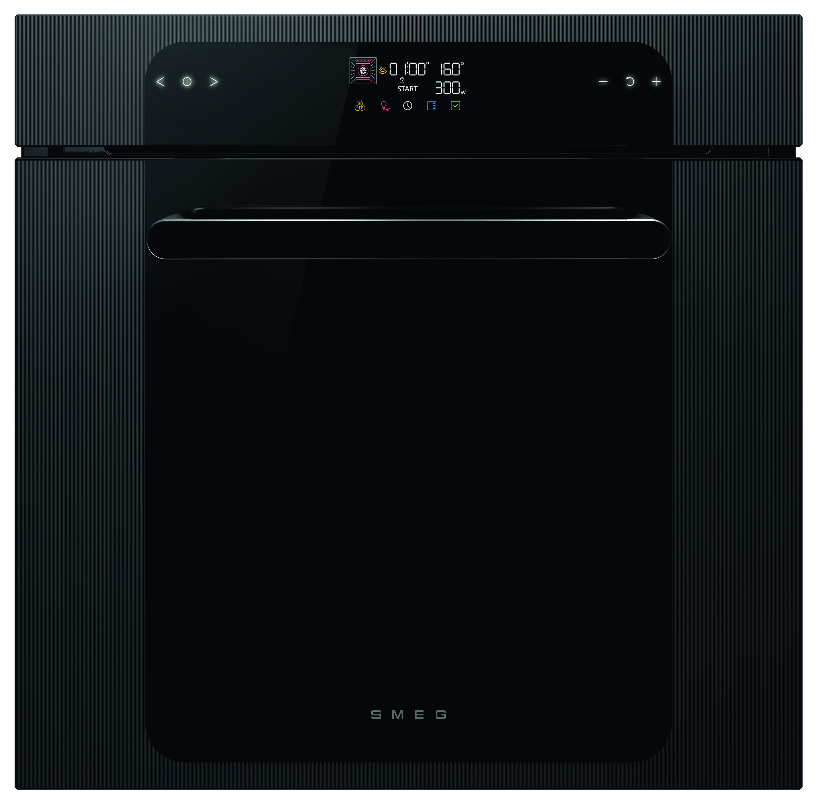 Smeg SO6202M2BI 60cm Musa SpeedwaveXL Combi Microwave - Black