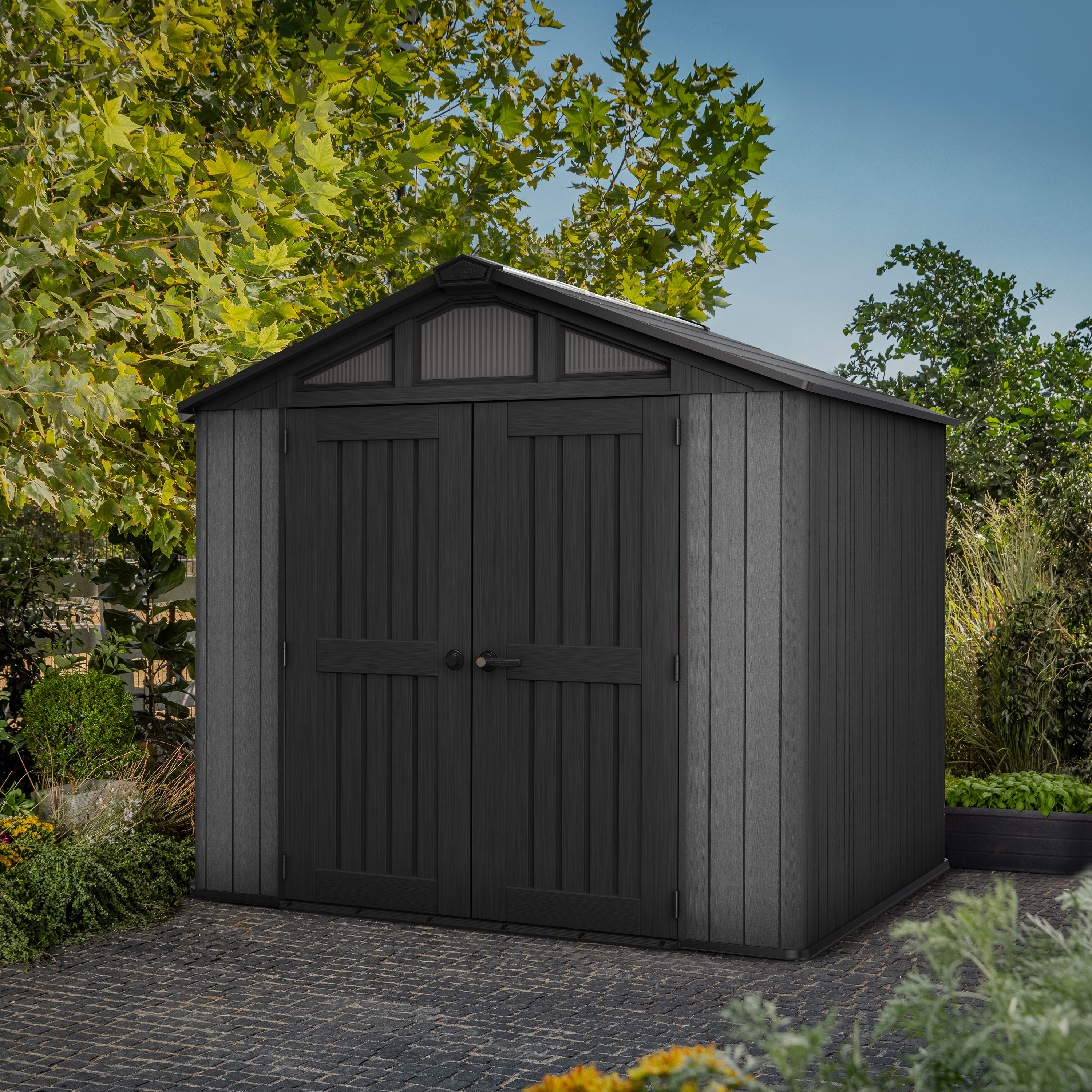 Keter Stronghold Grey Shed - 8 x 8ft